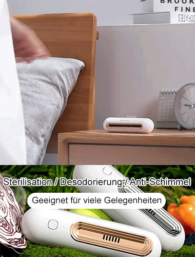 Effiziente Sterilisations- und Desodorierungsgerät für Kühlschränke