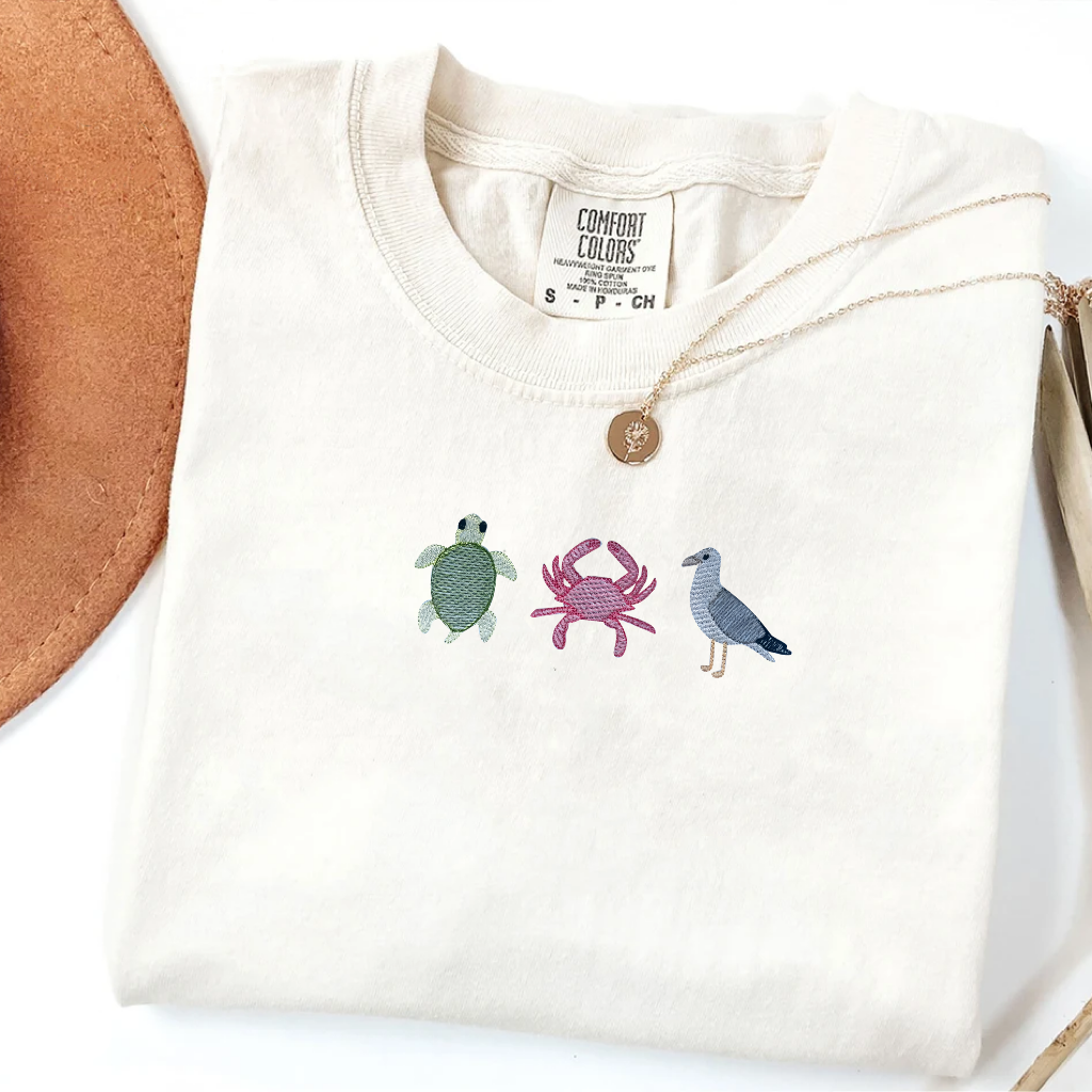 Comfort Color Cute Three Animal T-Shirt