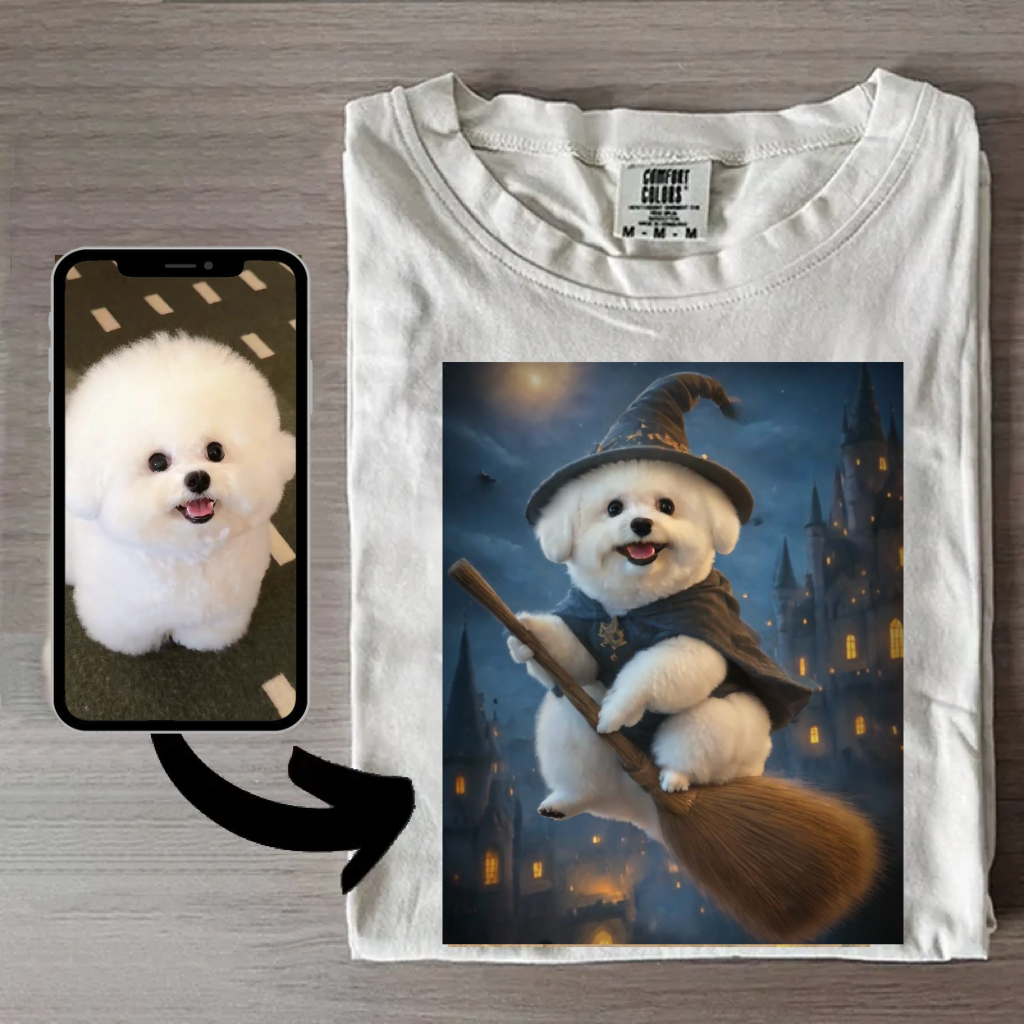 Personalized Pet Wizard T-Shirt