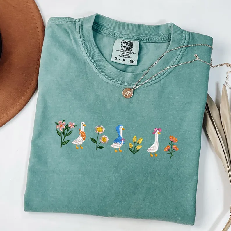 Comfort Color Cute Goose T-shirt
