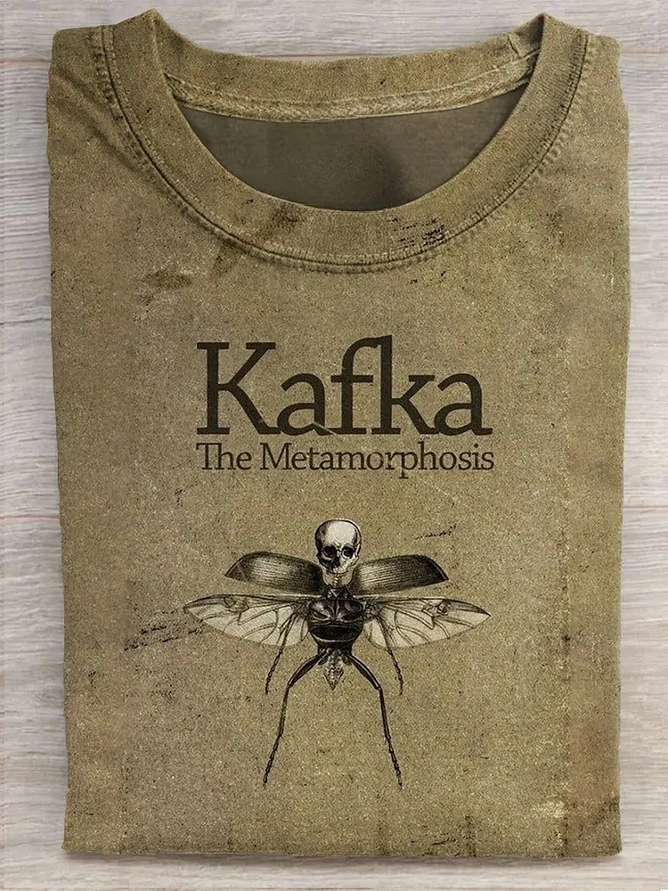 Pupiloves Kafka The Metamorphosis T-shirt