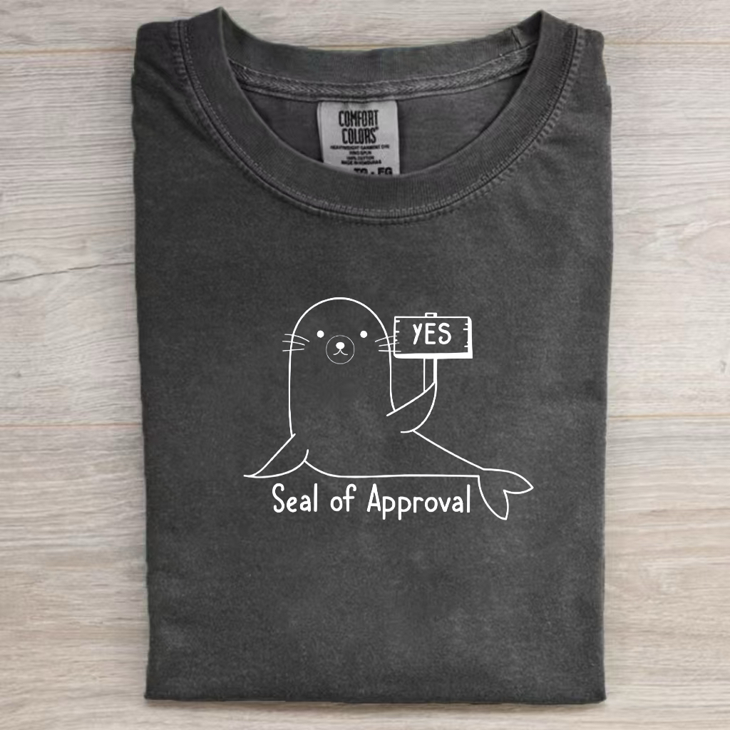 Funny Seal of Approval T-shirt