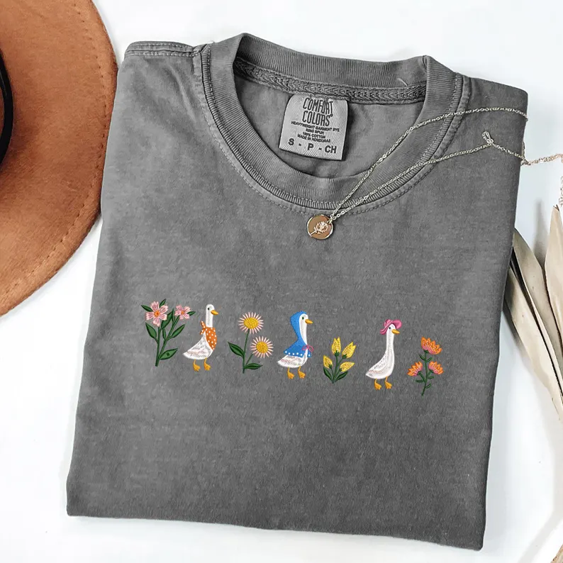 Comfort Color Cute Goose T-shirt