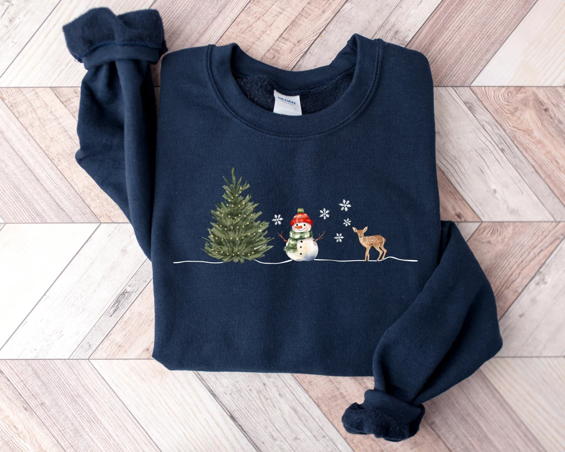 Christmas Snowman Sweatshirt