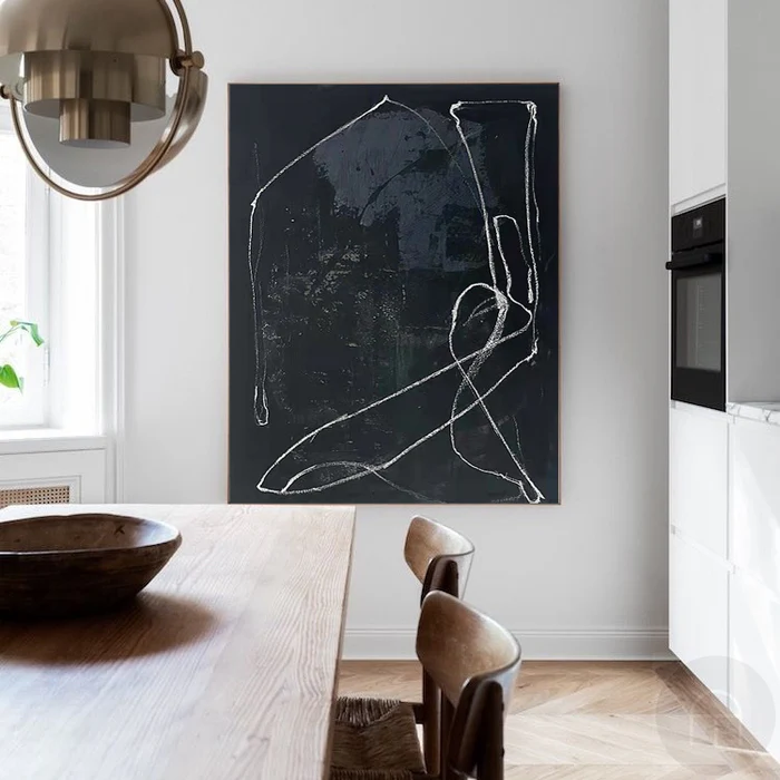 White Minimalist Lines