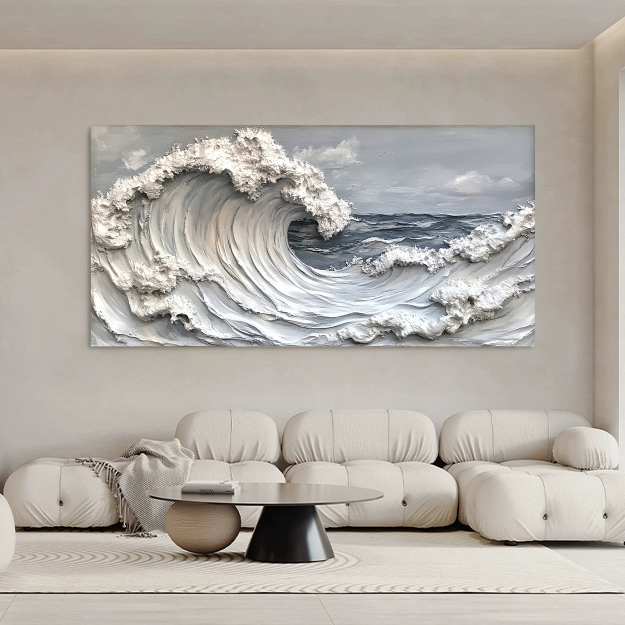 Roaring Coastal Waves