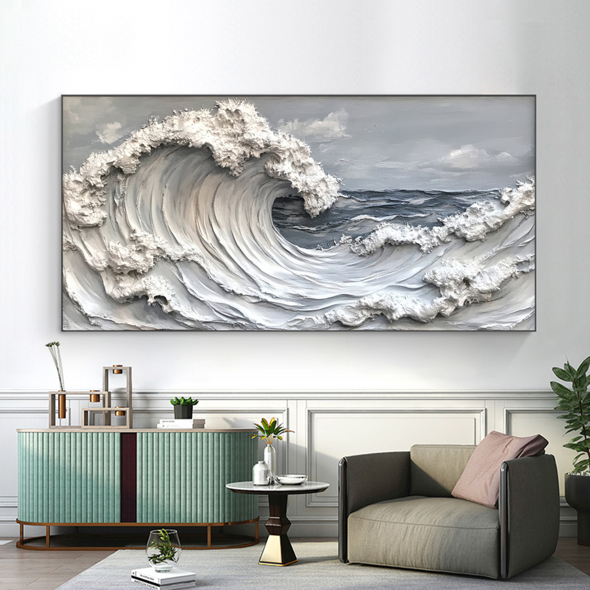 Roaring Coastal Waves