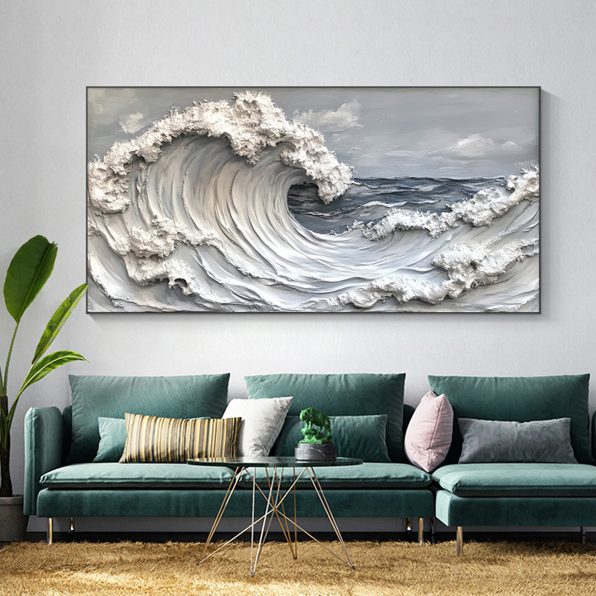 Roaring Coastal Waves