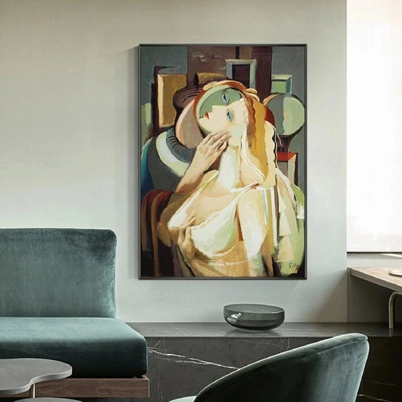 Serene Muse Abstract Charm