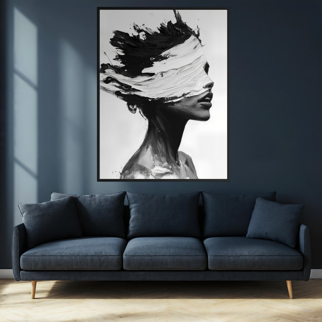 Blind Vision in Black and White