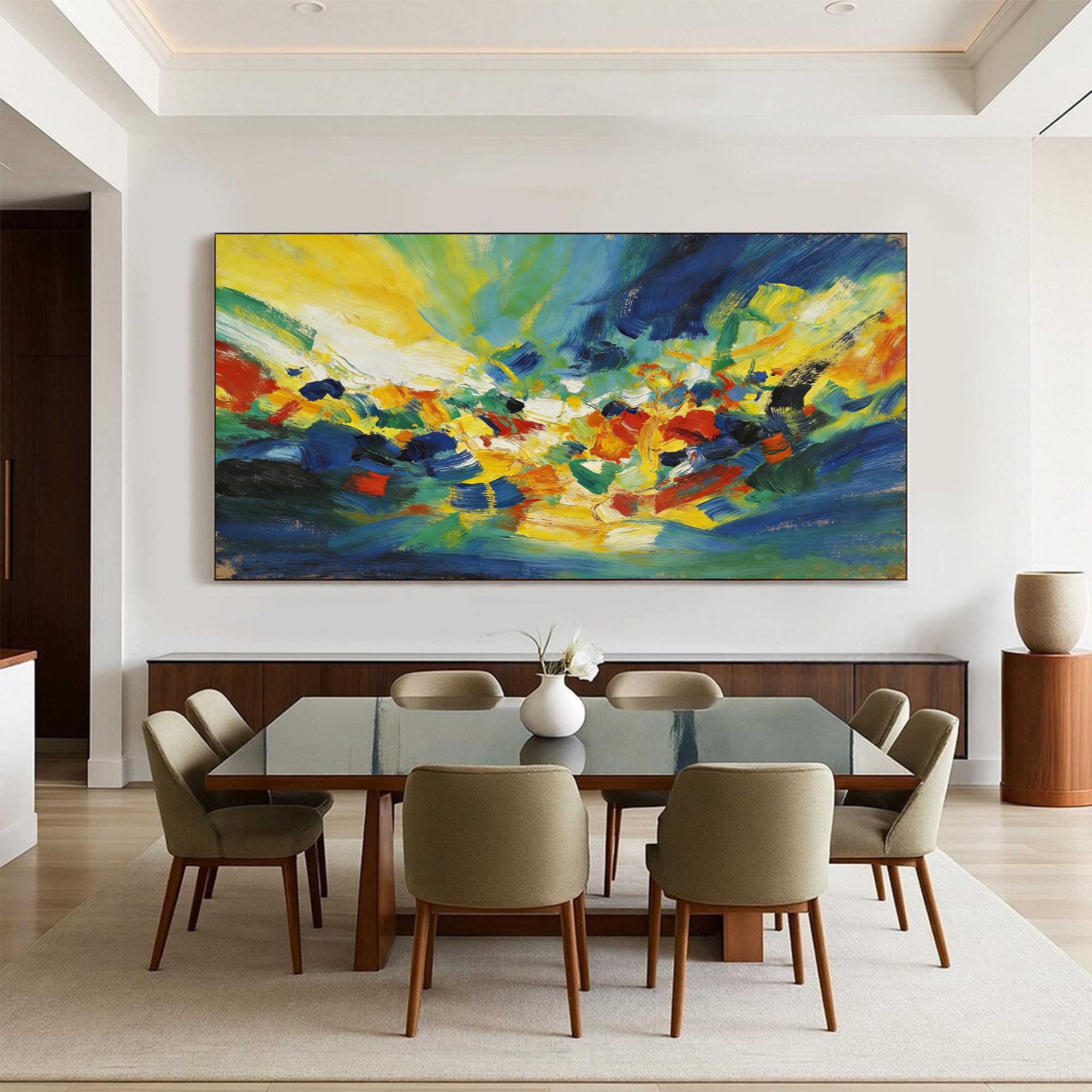 Vibrant Color Explosion – Abstract Energy