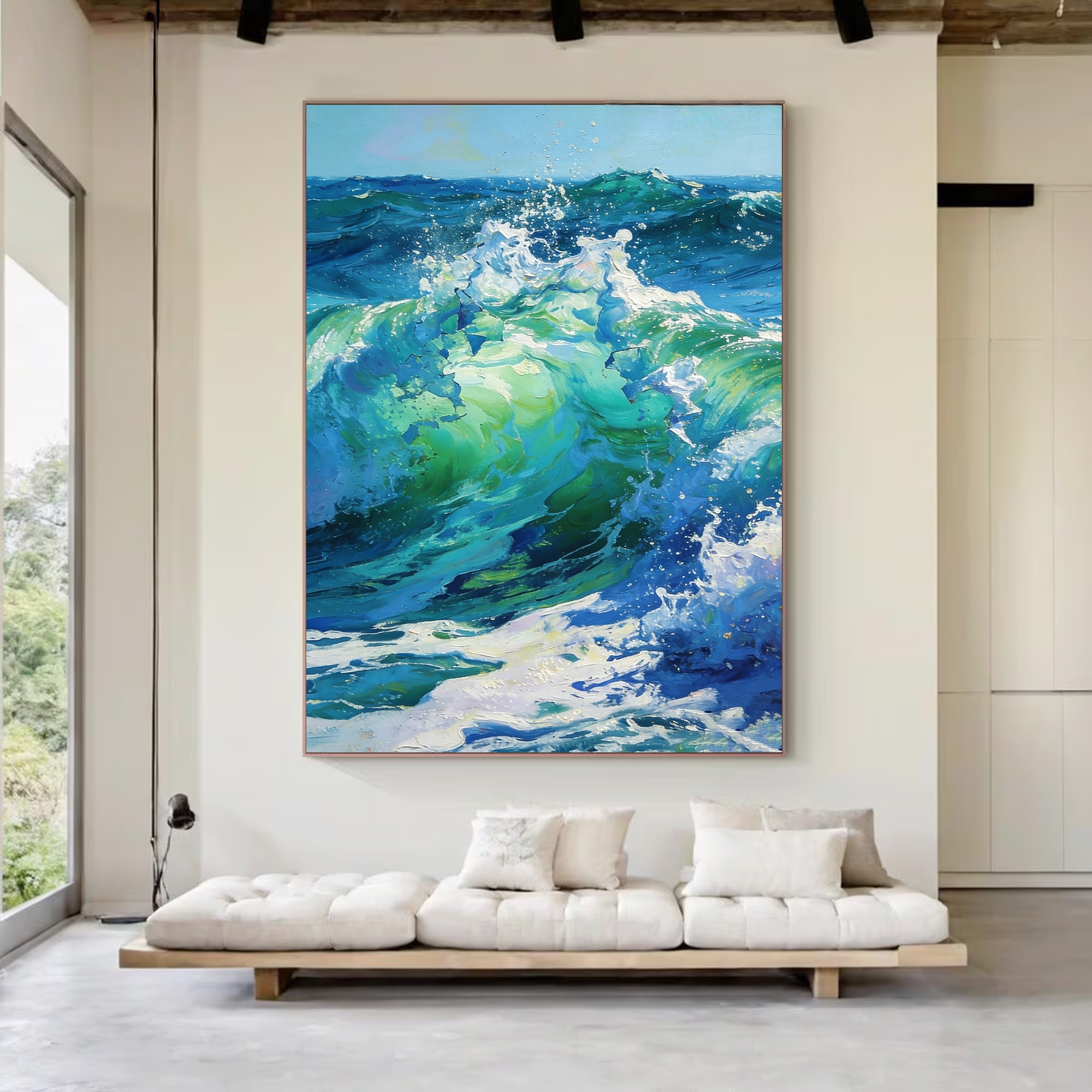 Ocean's Vibrant Surge