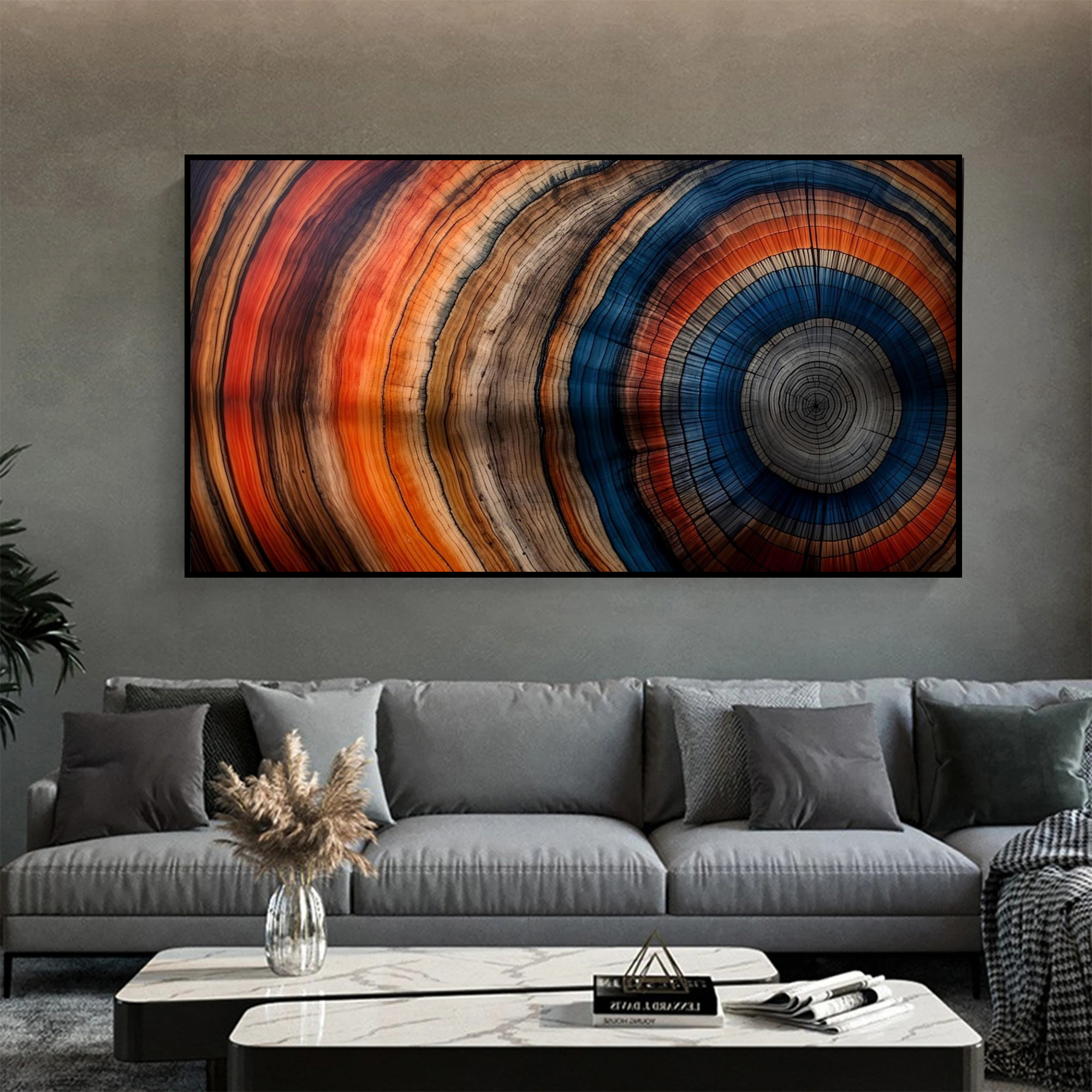 Vibrant Growth Rings