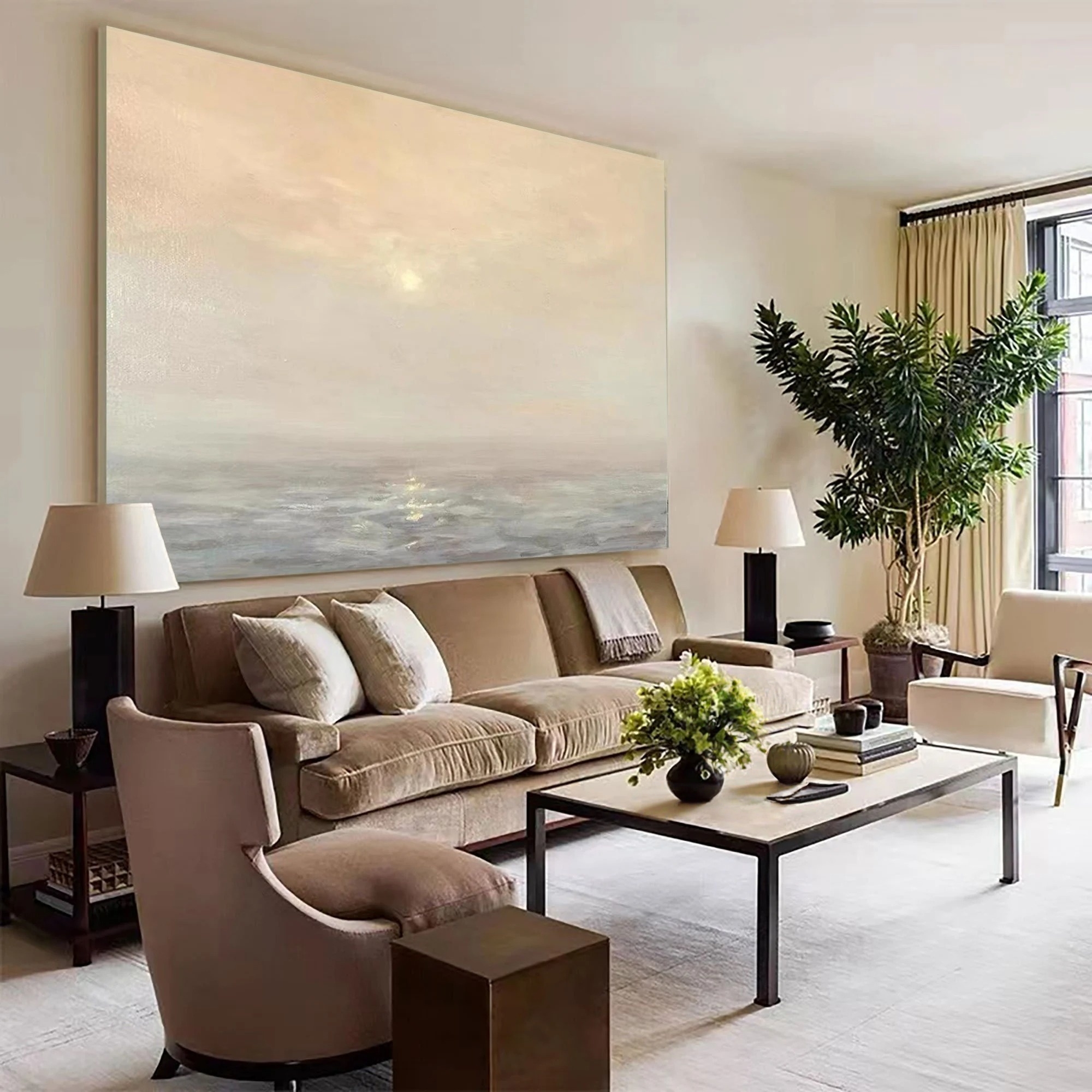 Minimal Seascape Glow