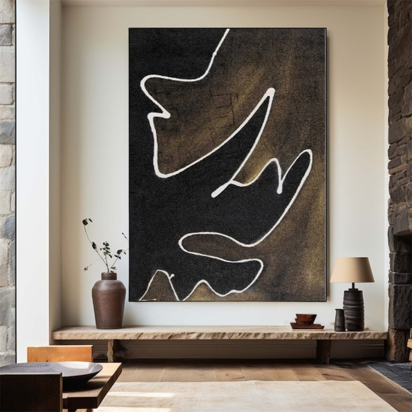 Mysterious Profile Glow