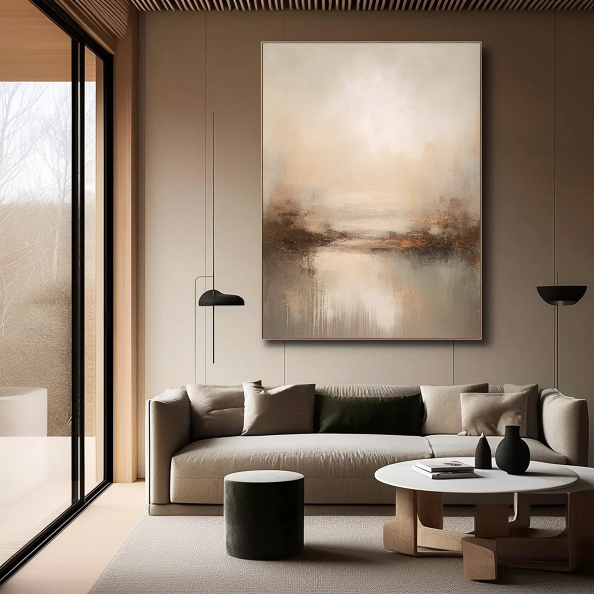 Tranquil Earthy Masterpiece