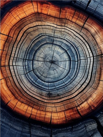 Nature's Chronicles in Wood