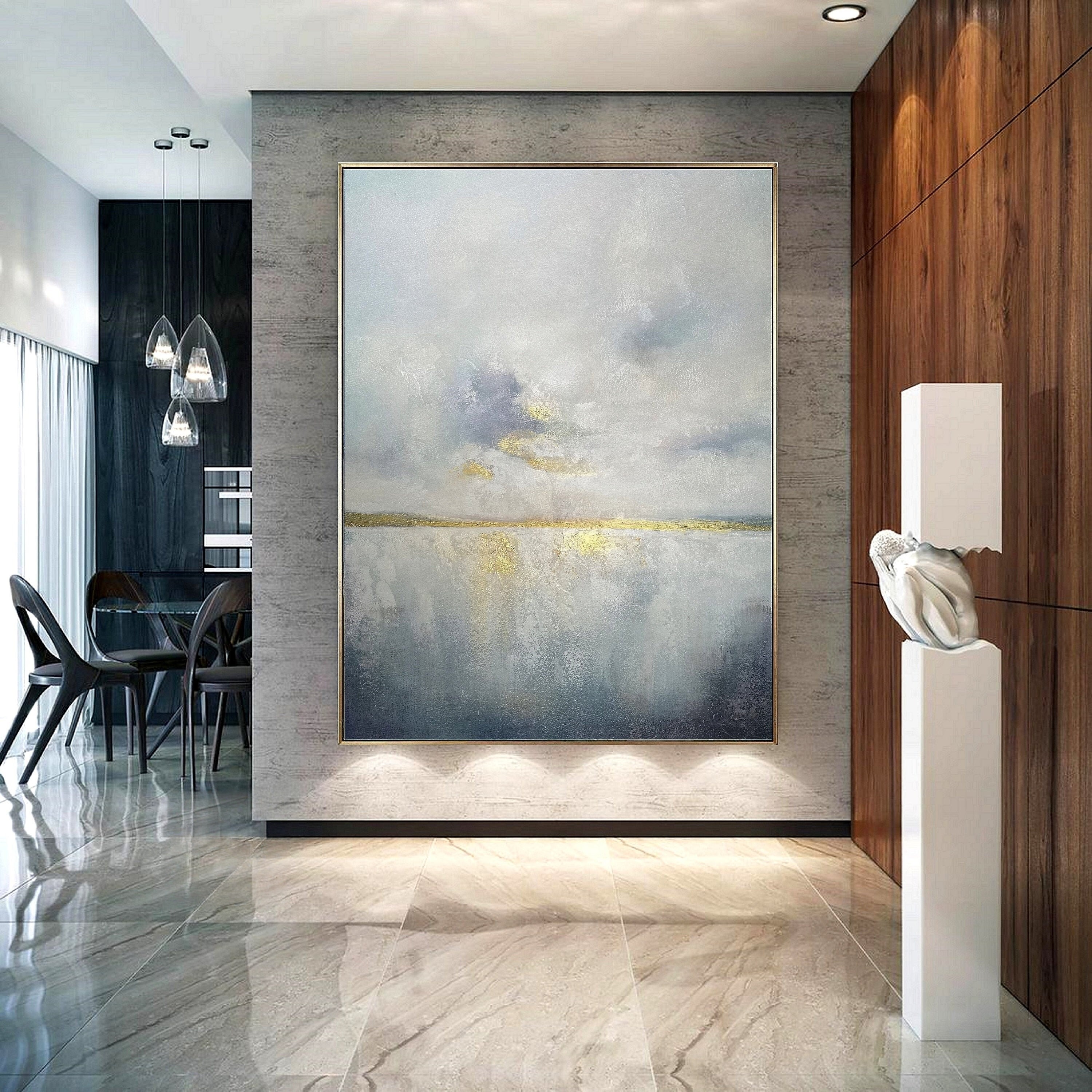 Luminous Cloudy Seascape