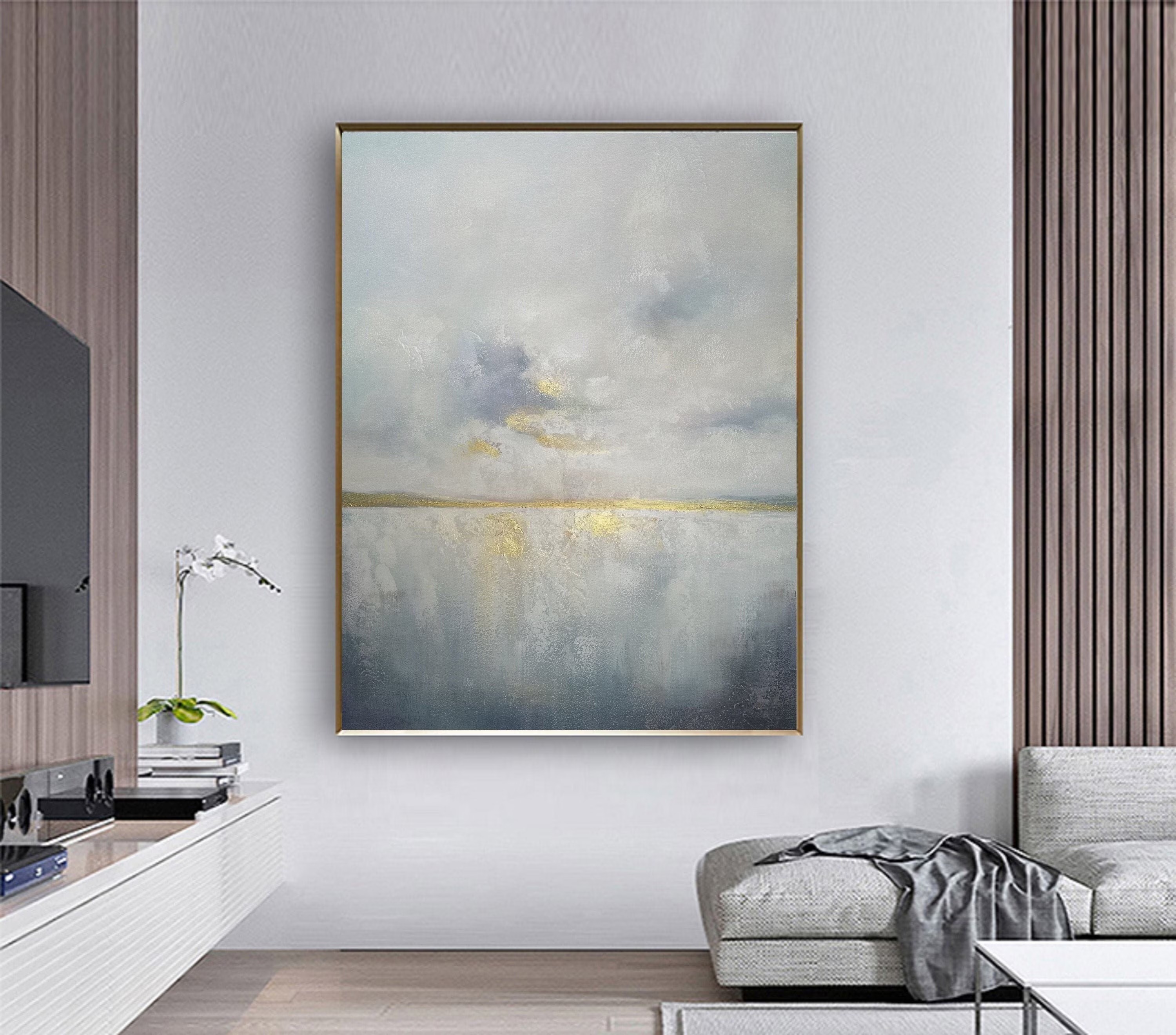 Luminous Cloudy Seascape