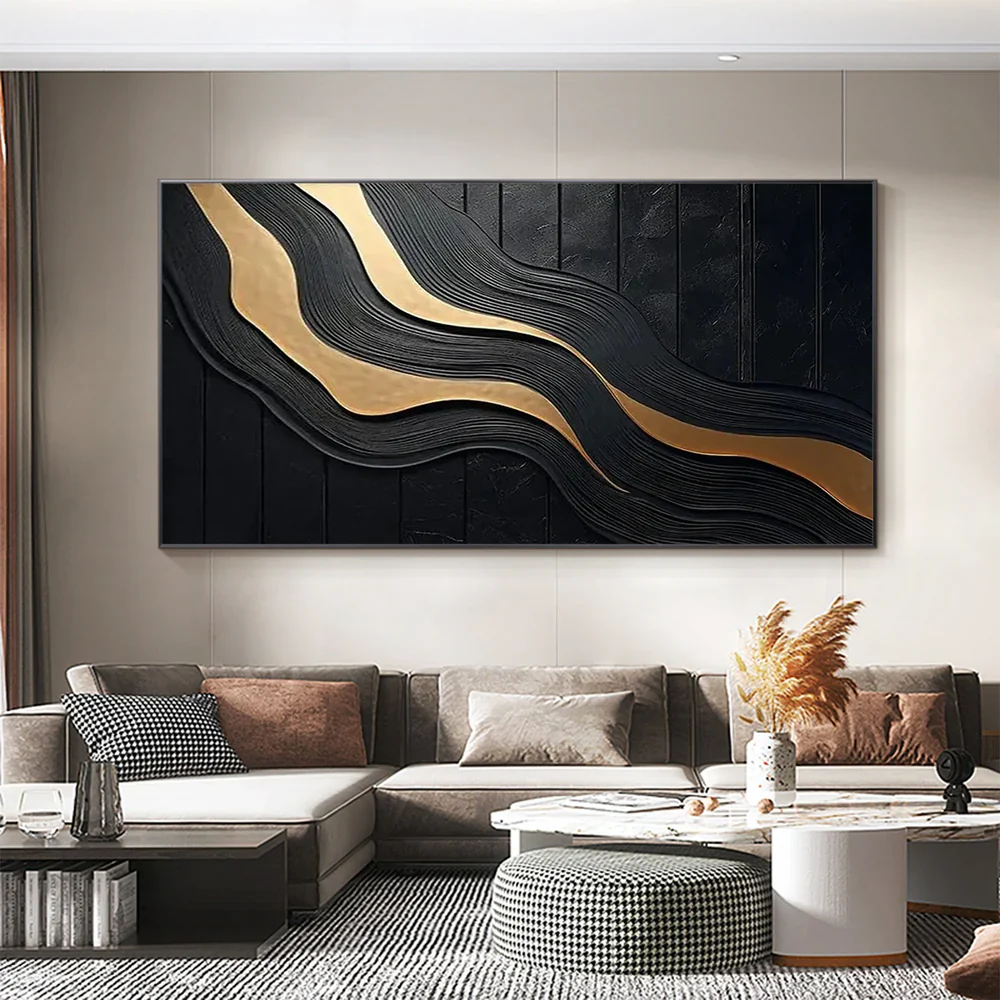 Golden Wave Elegance