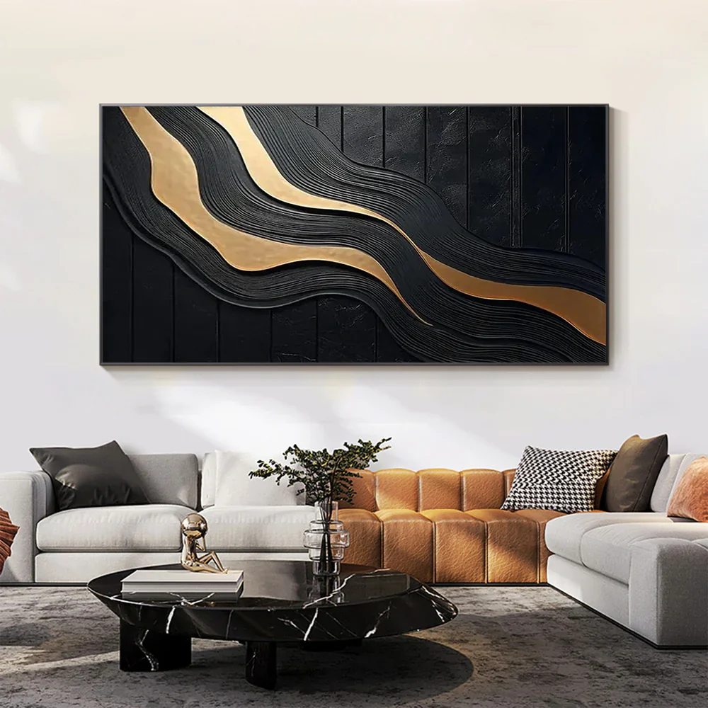 Golden Wave Elegance