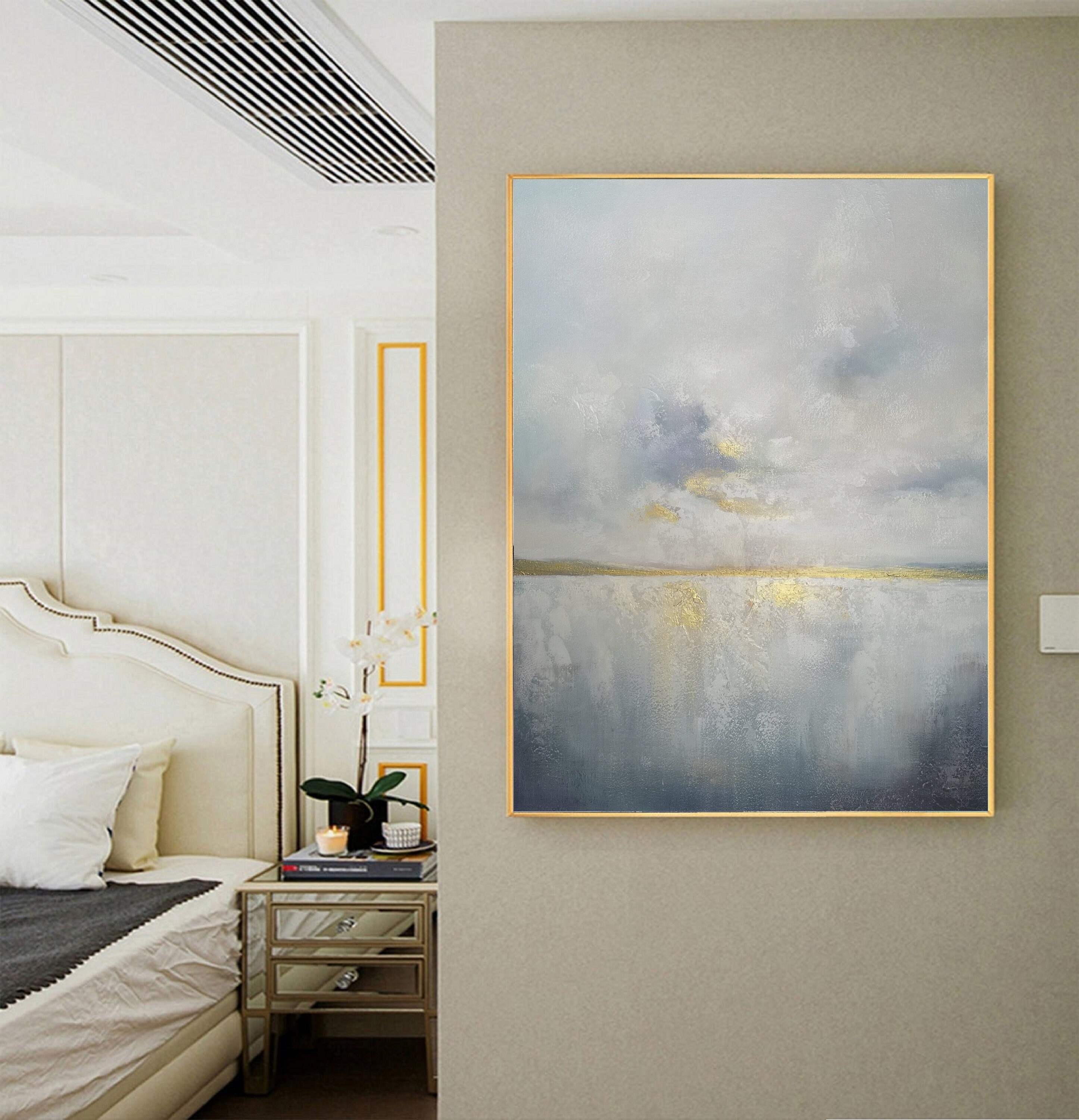 Luminous Cloudy Seascape