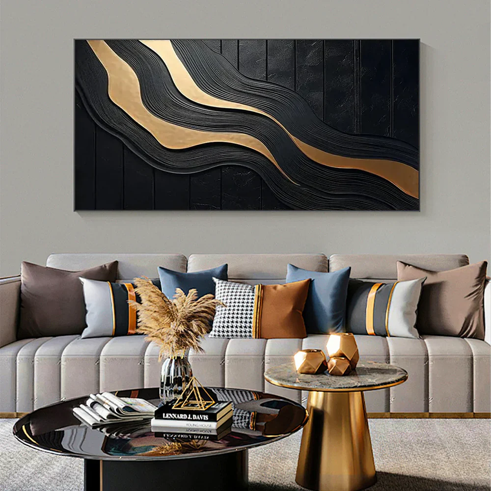 Golden Wave Elegance