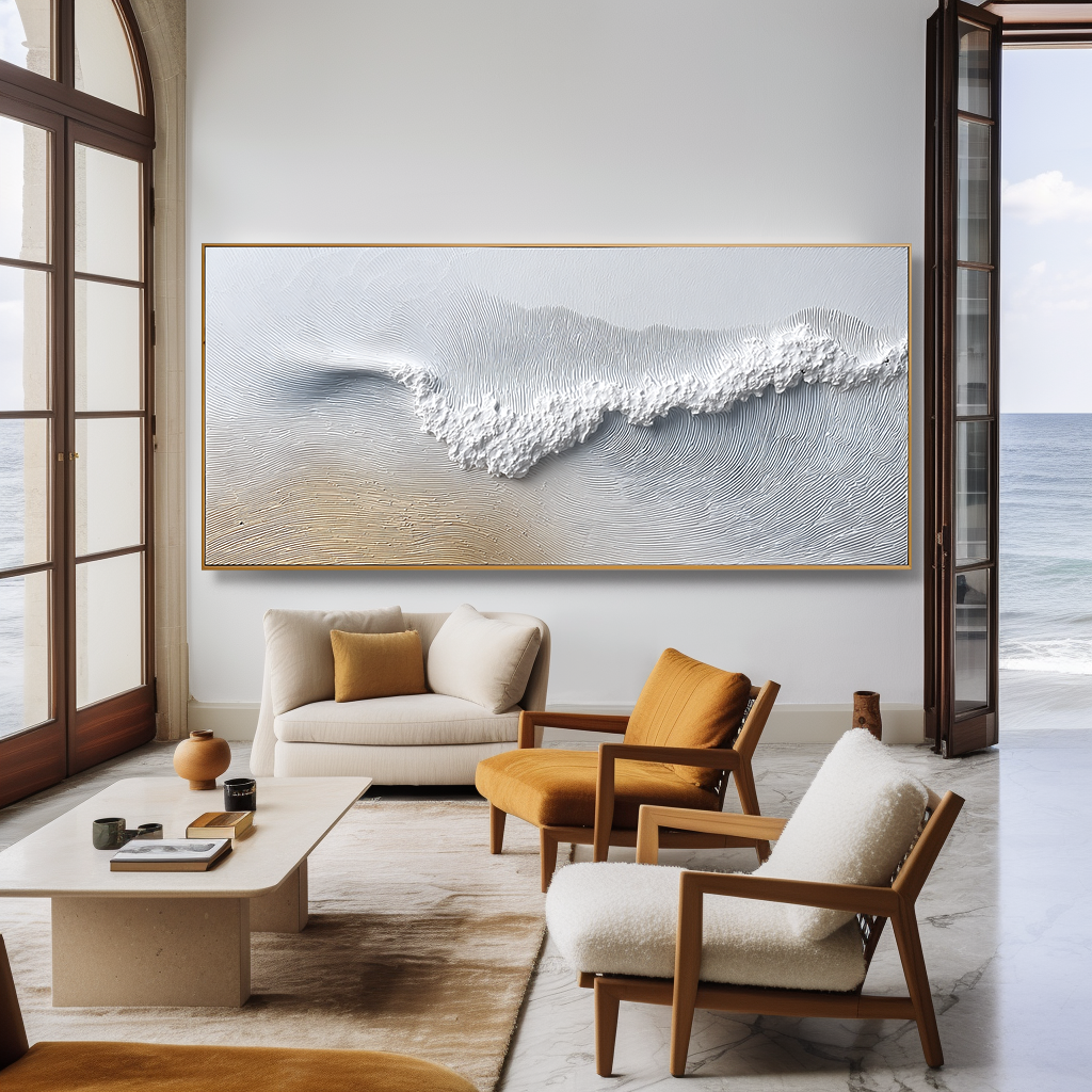 Abstract Coastal Whispers