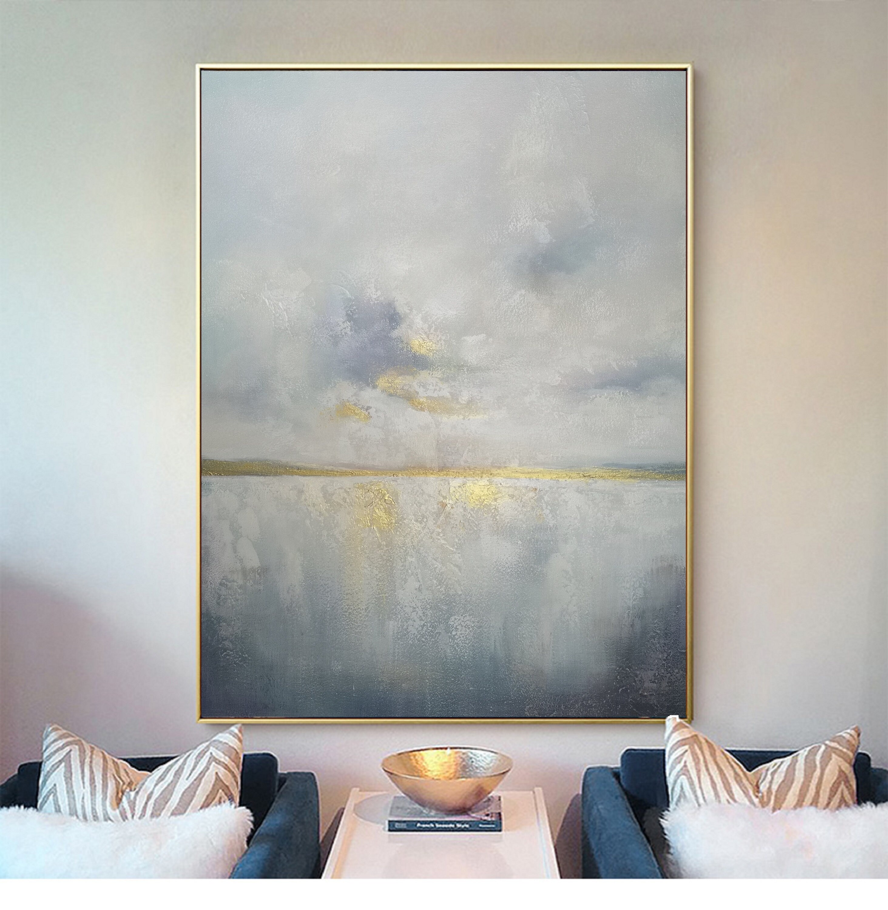 Luminous Cloudy Seascape