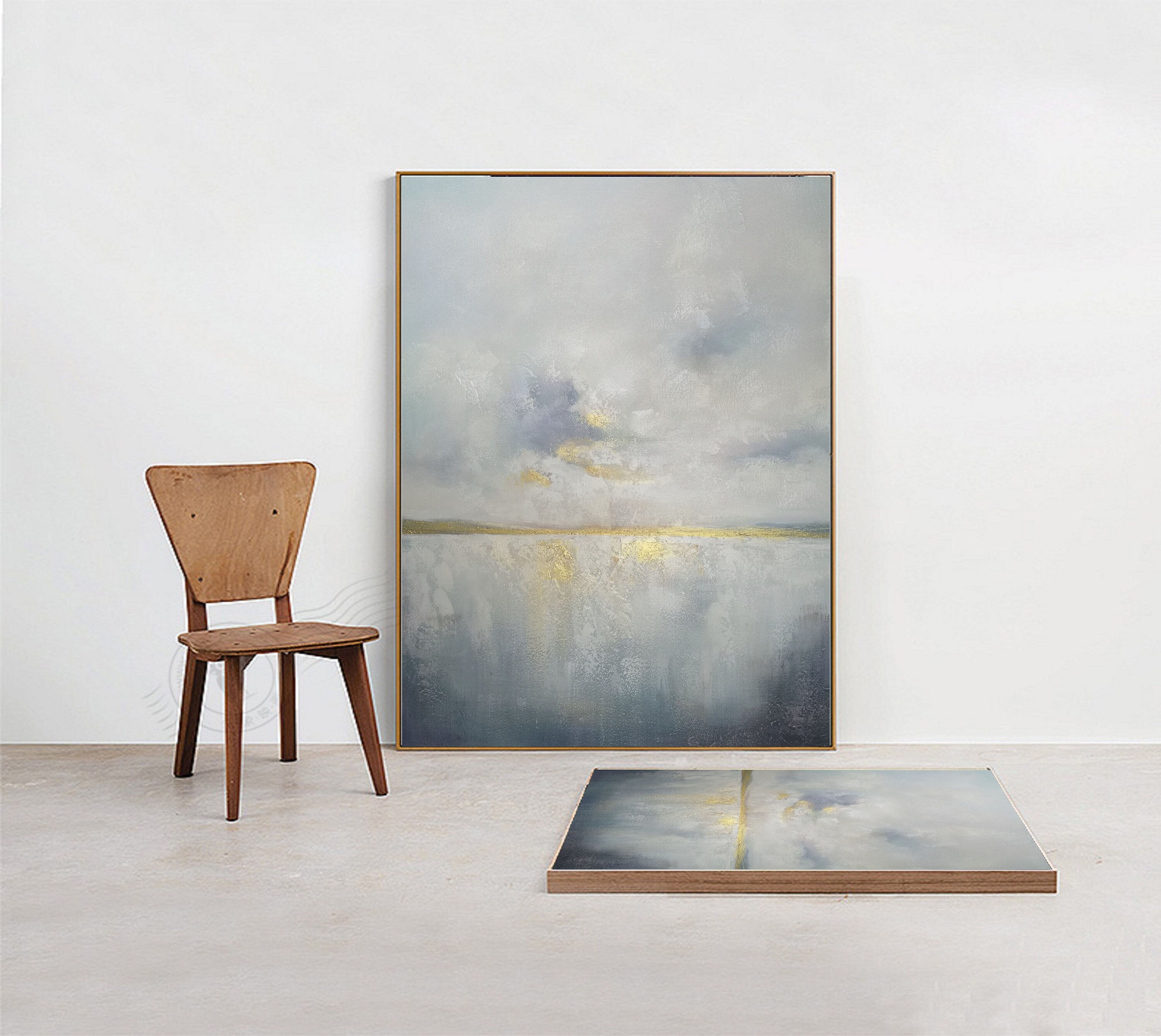 Luminous Cloudy Seascape