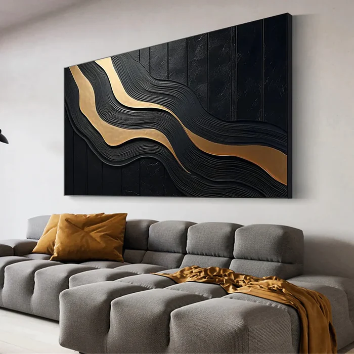 Golden Wave Elegance