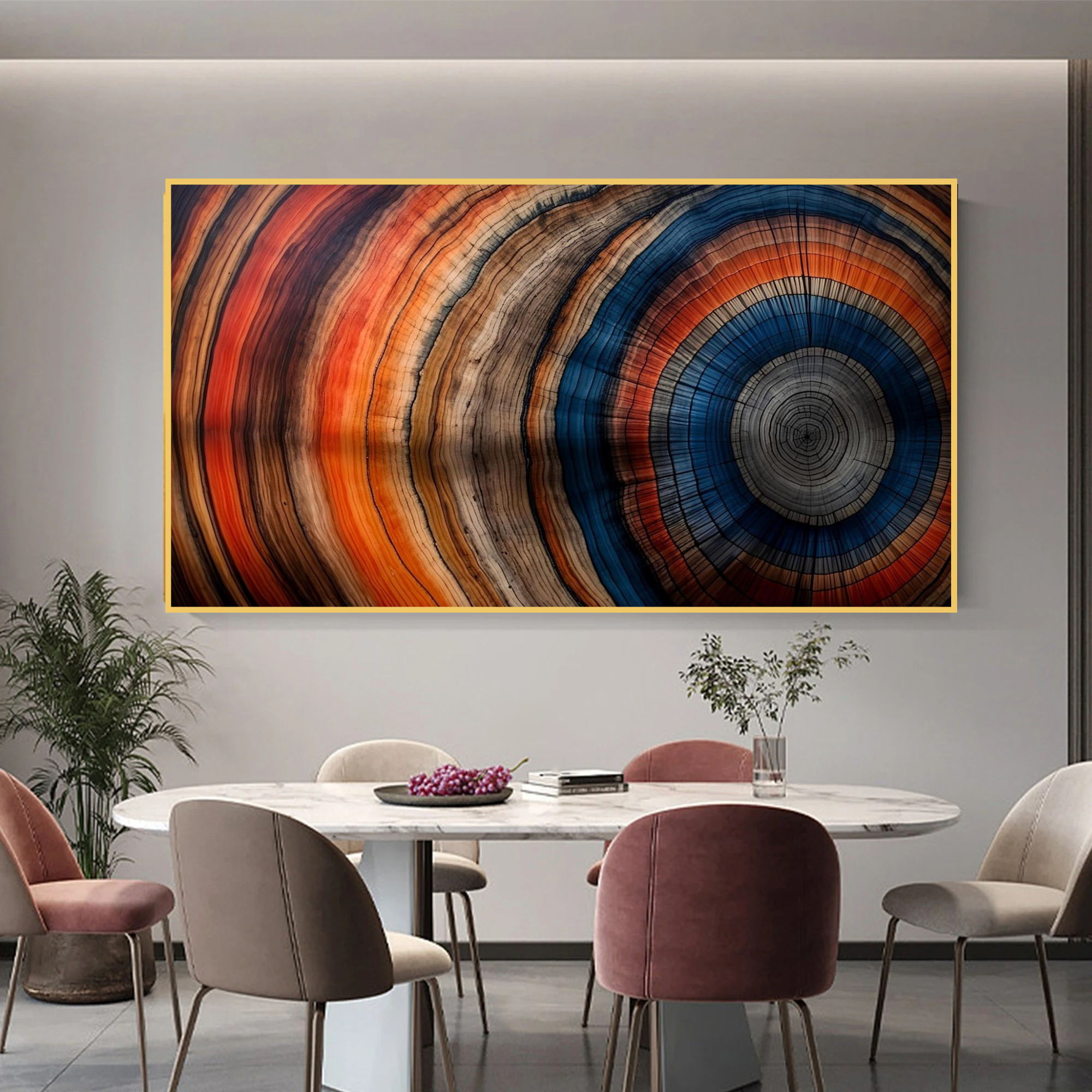 Vibrant Growth Rings