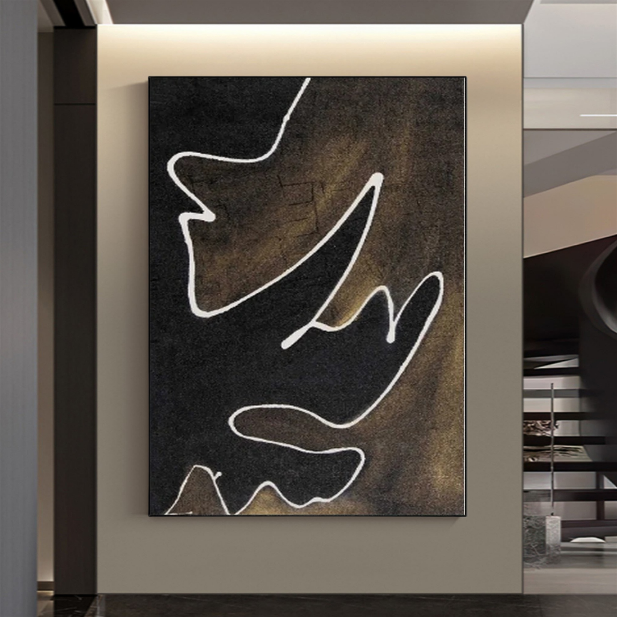 Mysterious Profile Glow