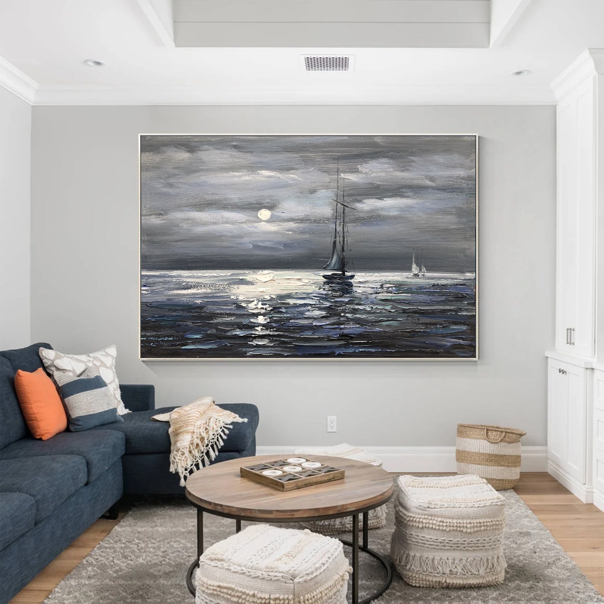 Moonlit Sail Serenity