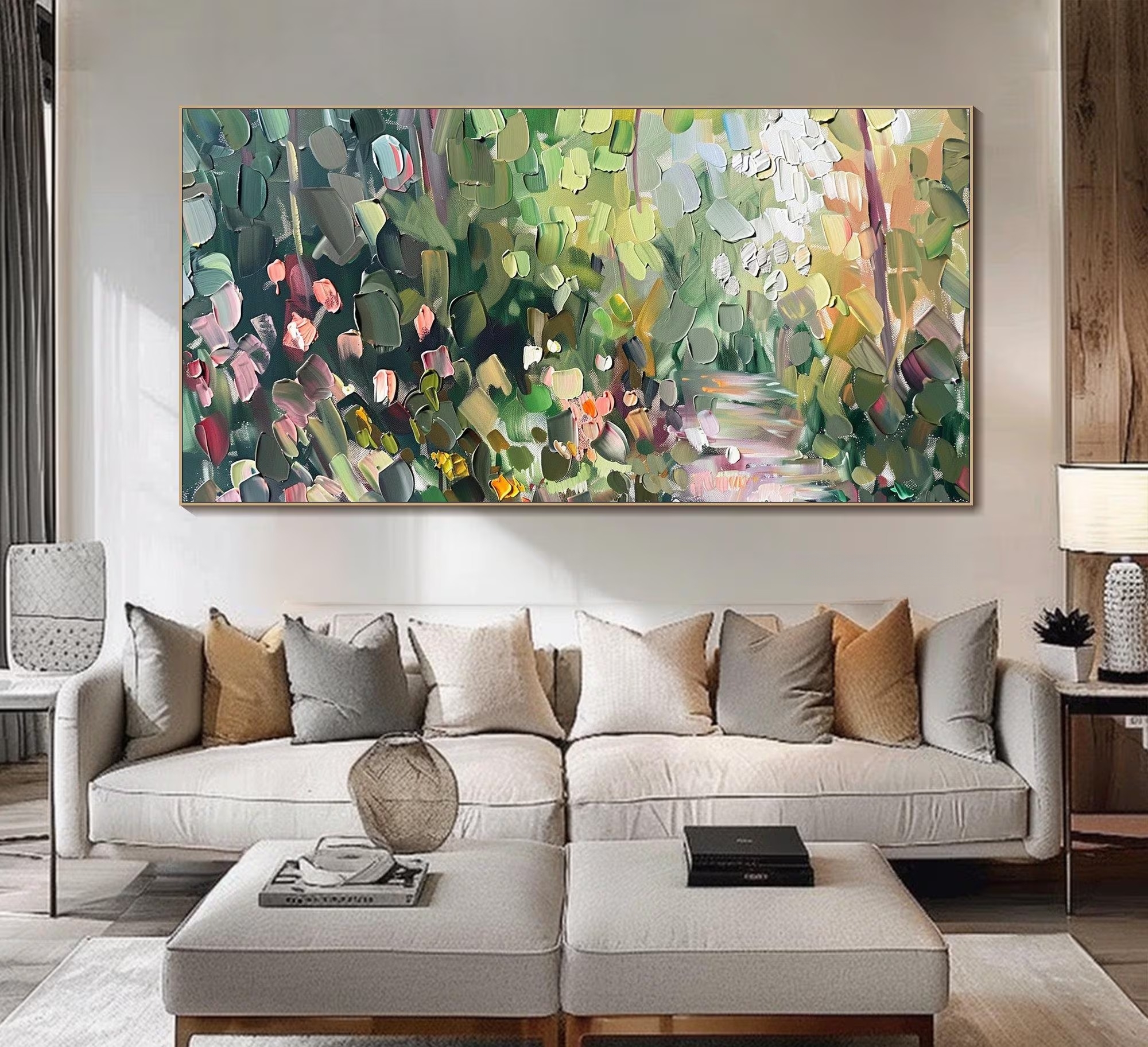 Vivid Garden Texture Dream