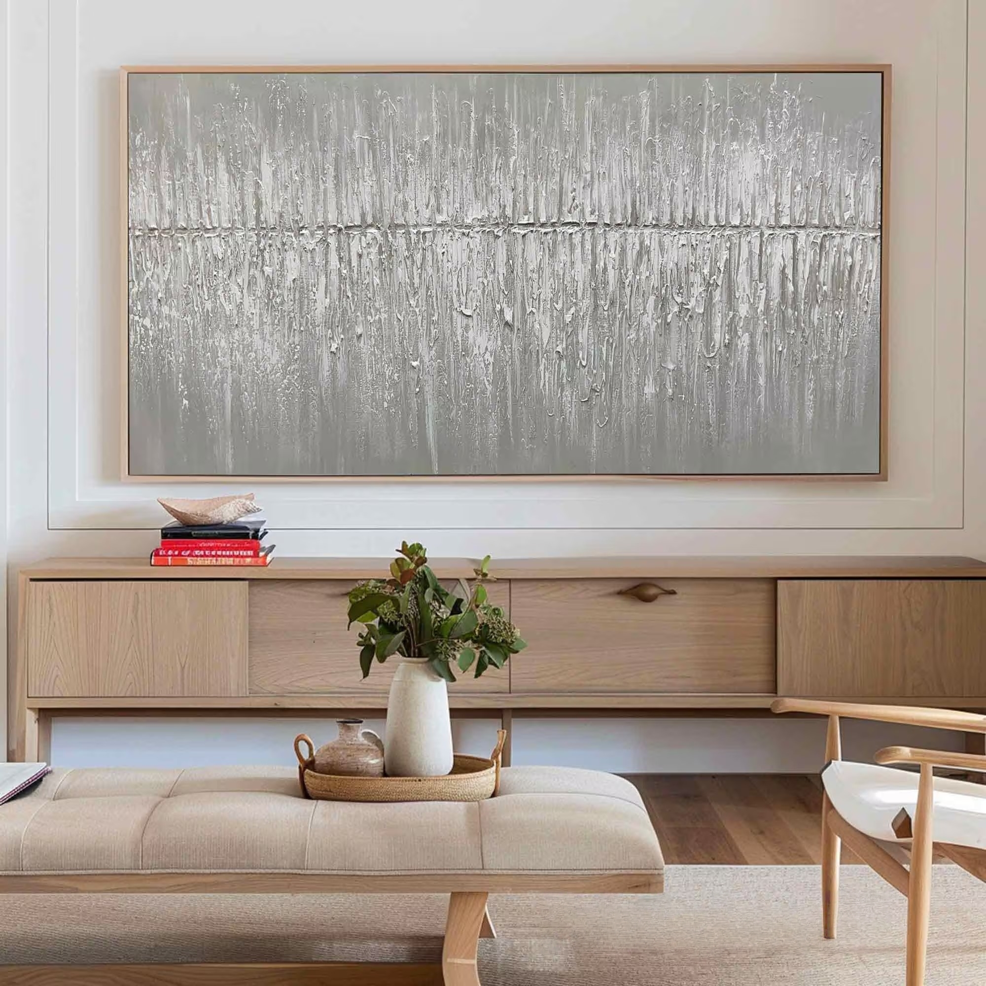 Glacial Whispers in Monochrome