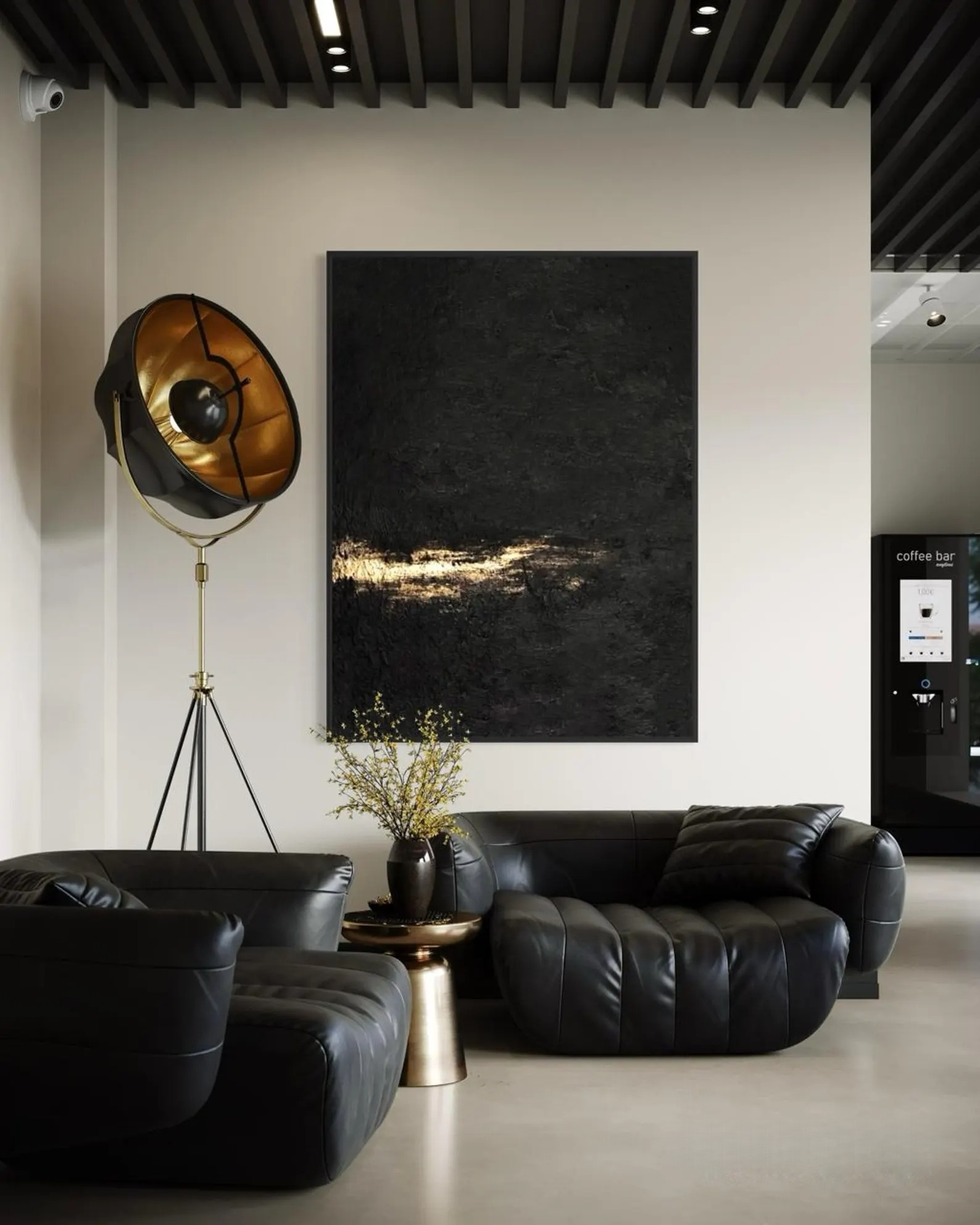 Nocturnal Gold - Abstract Glow