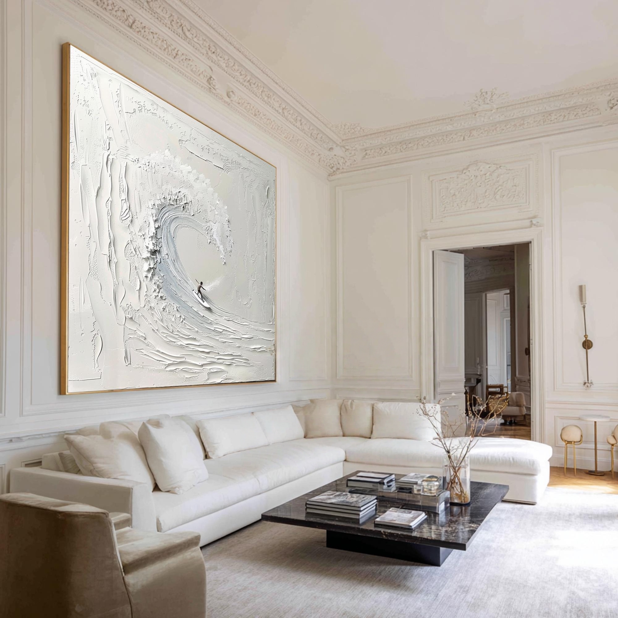 Wave Rider - Textured Surf Art