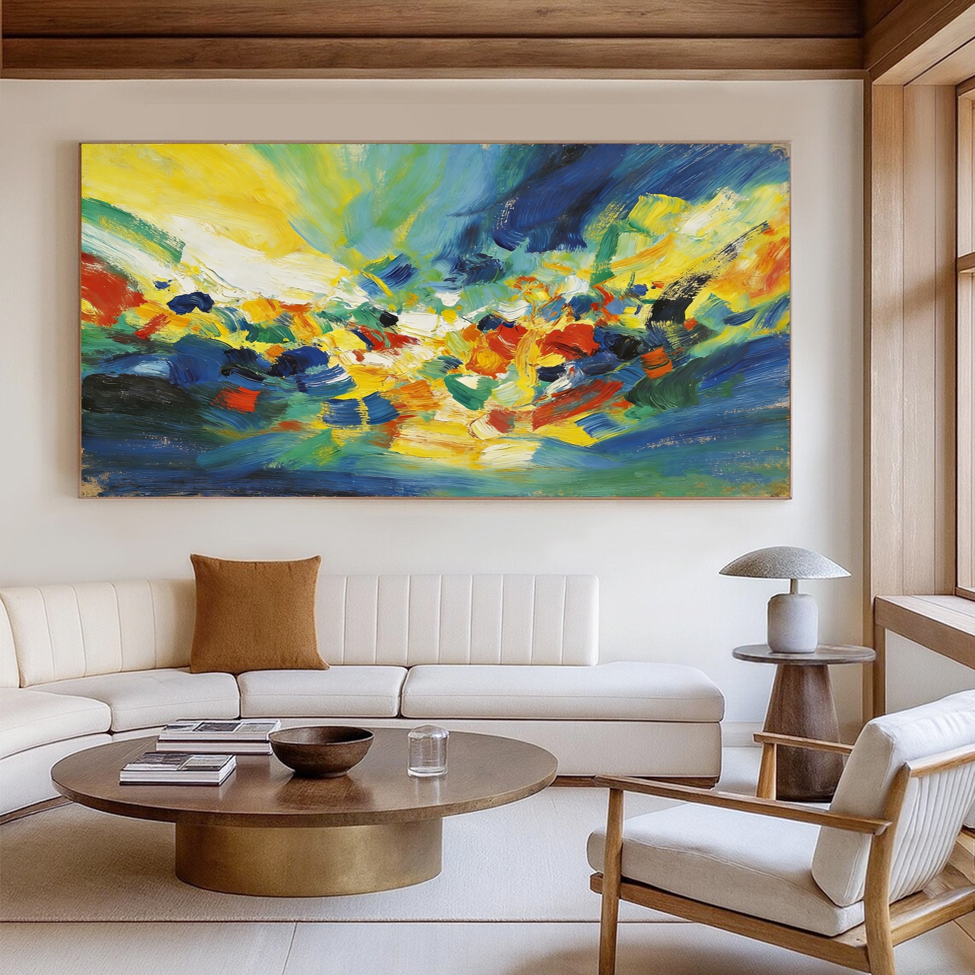 Vibrant Color Explosion – Abstract Energy