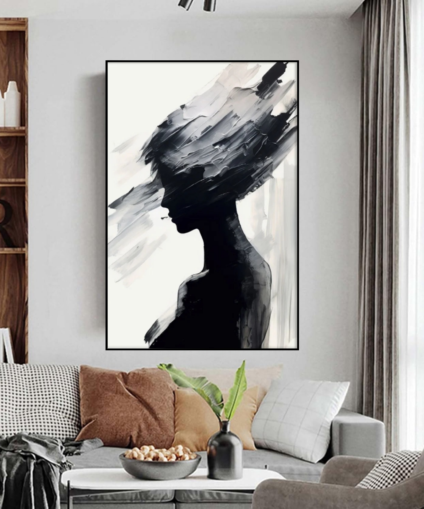 Ephemeral Silhouette in Motion