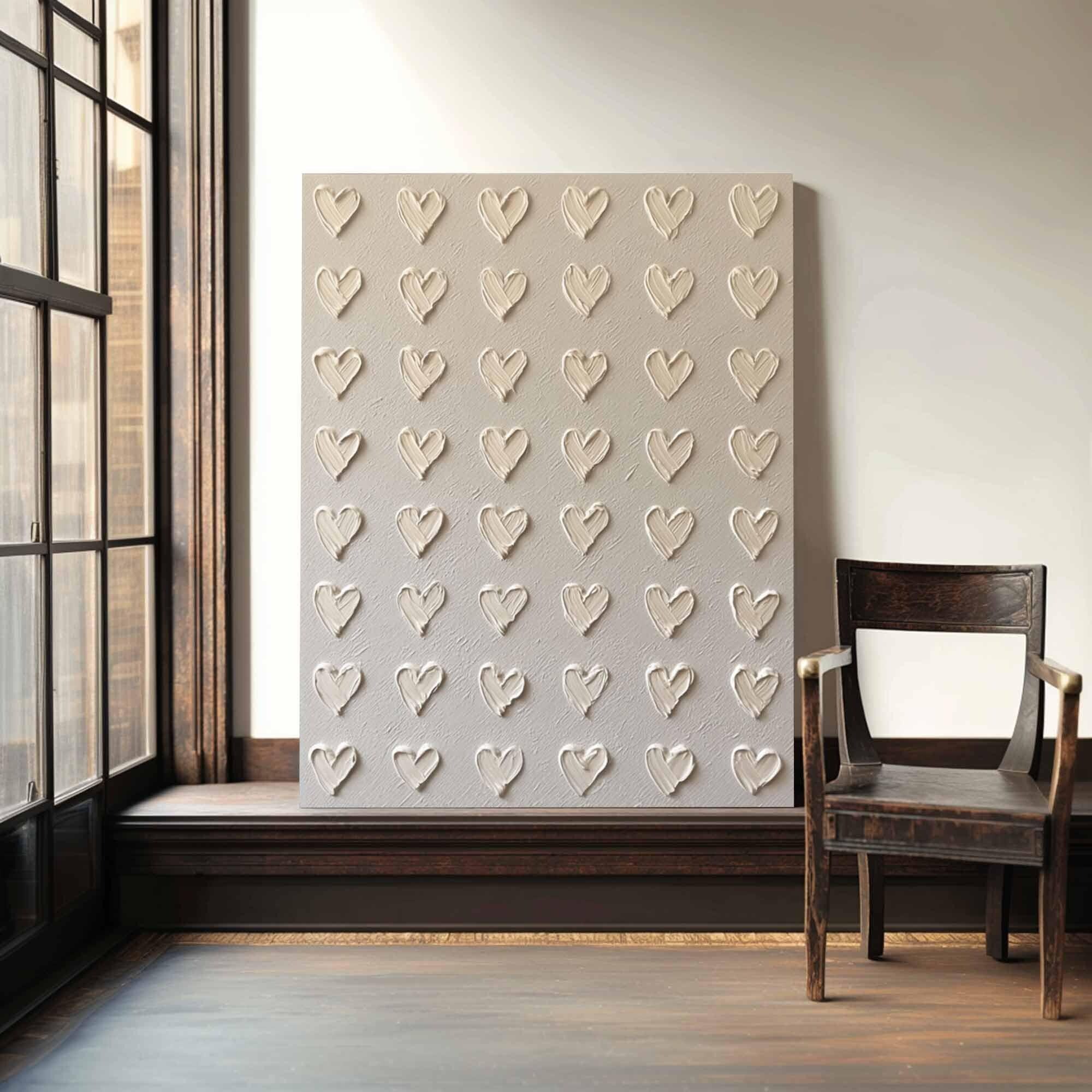 Elegant Heartfall Wall