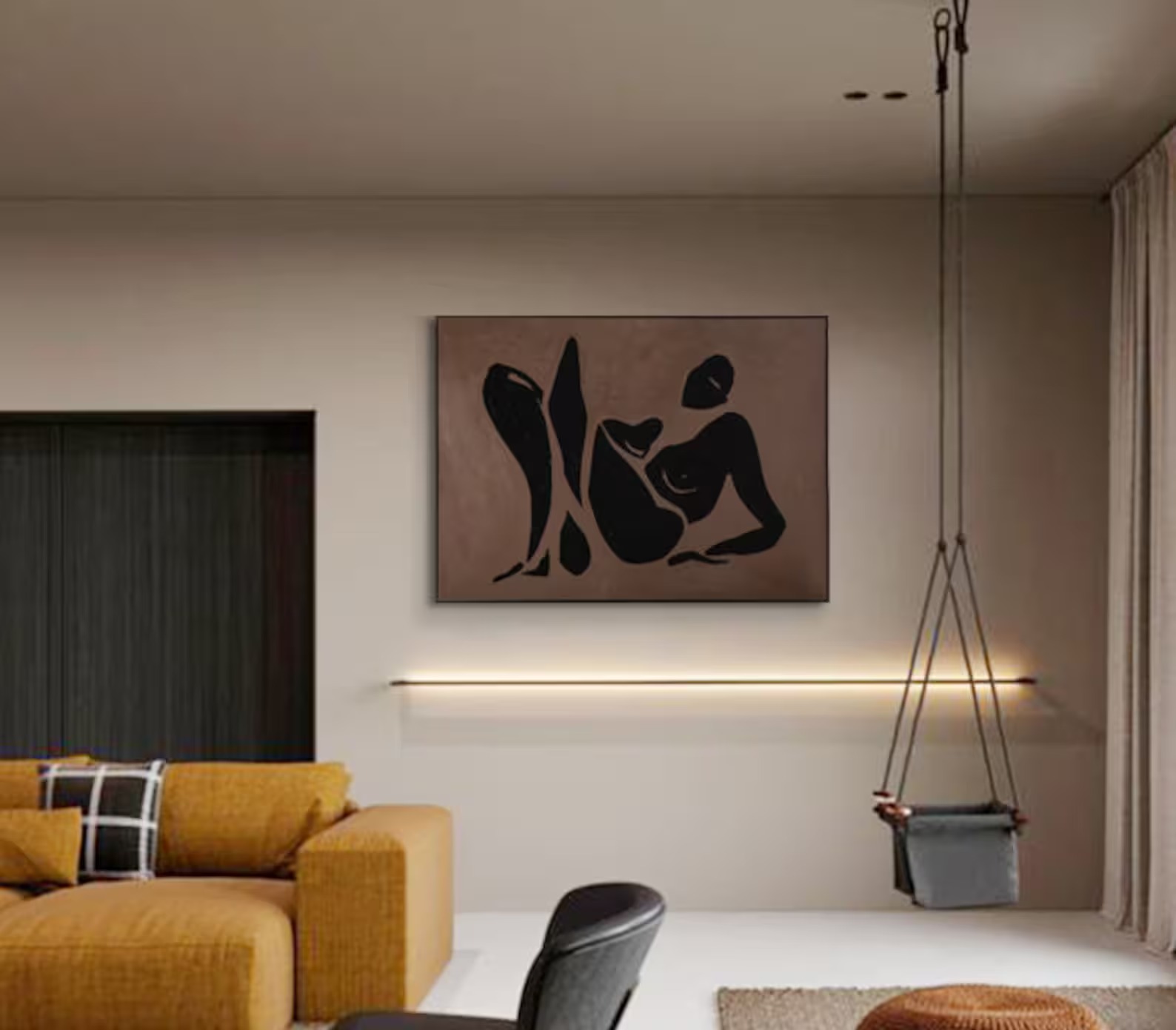 Curved Connections - Abstract Bond