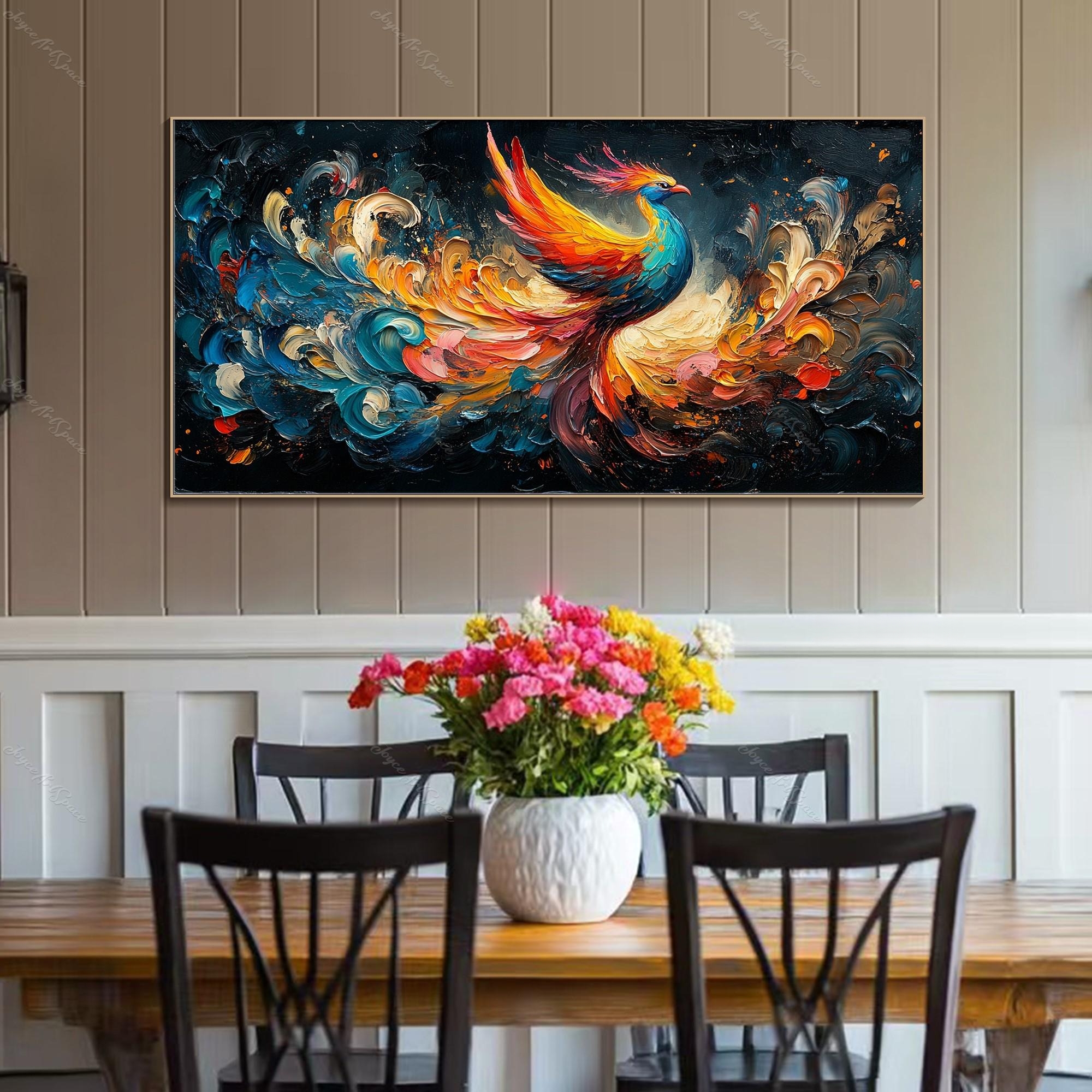 Luminous Mythic Avian