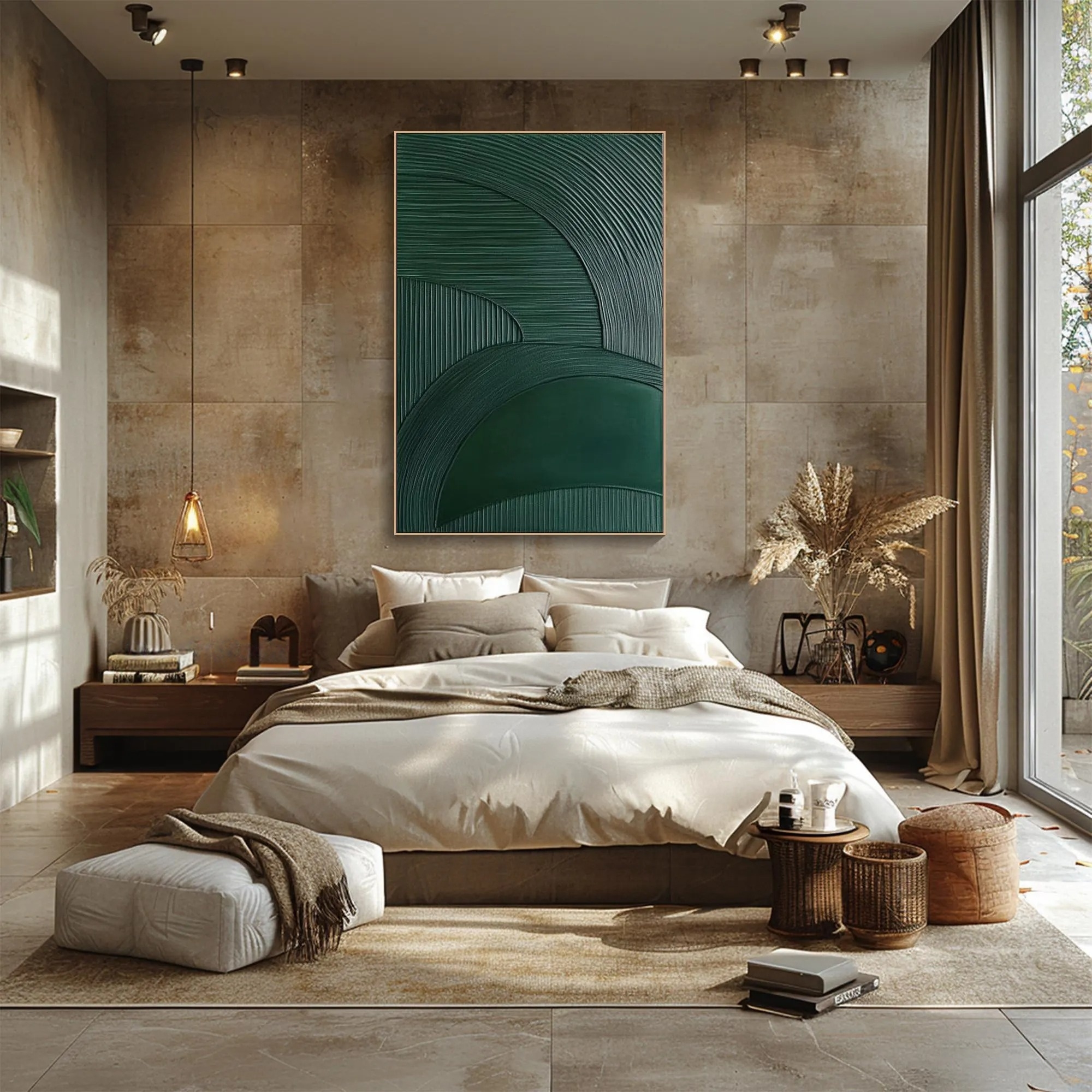 Lush Wave Duology - Textured Painting