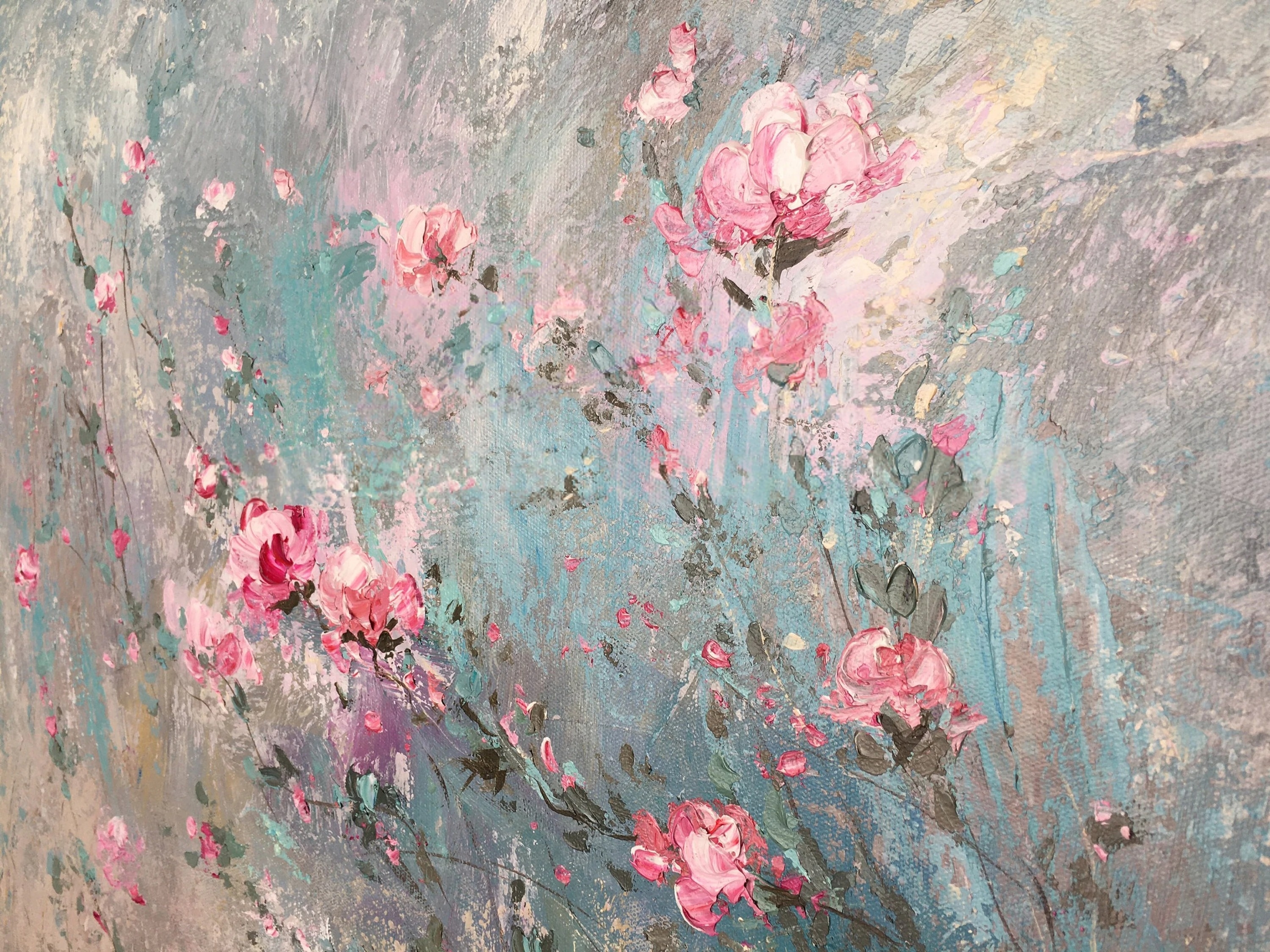 Gentle Floral Whisper Art