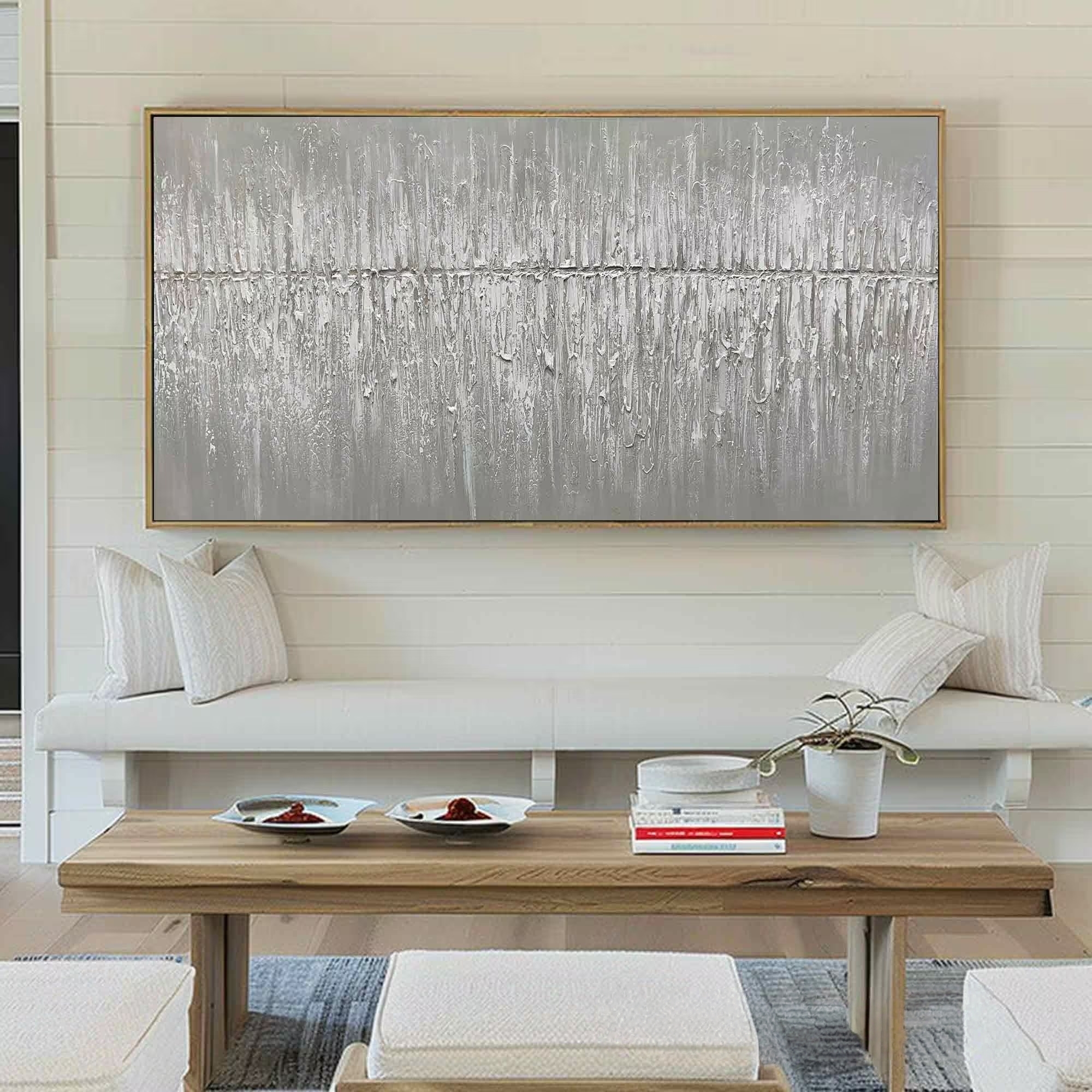 Glacial Whispers in Monochrome