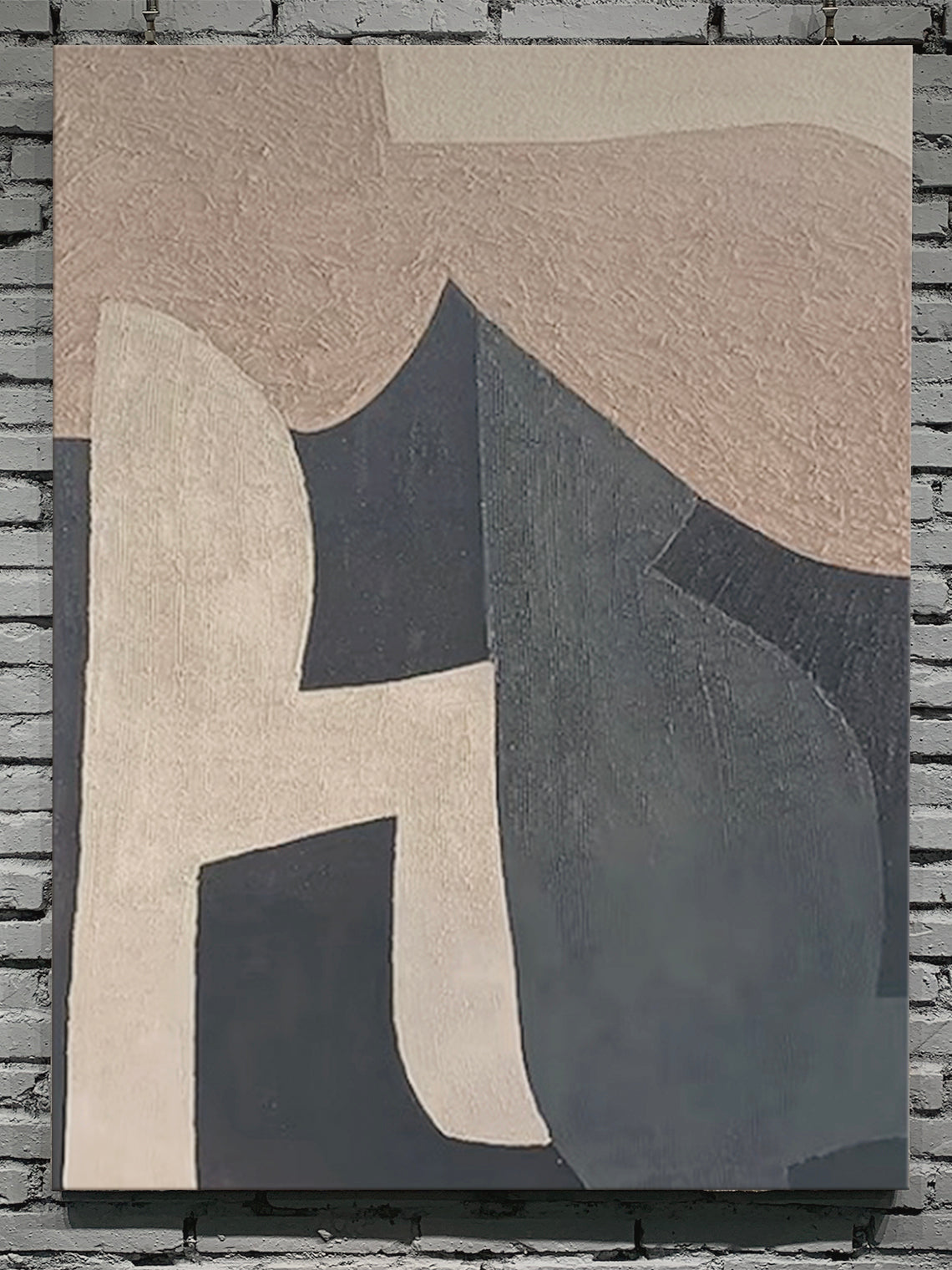 Geometric Tapestry Mural