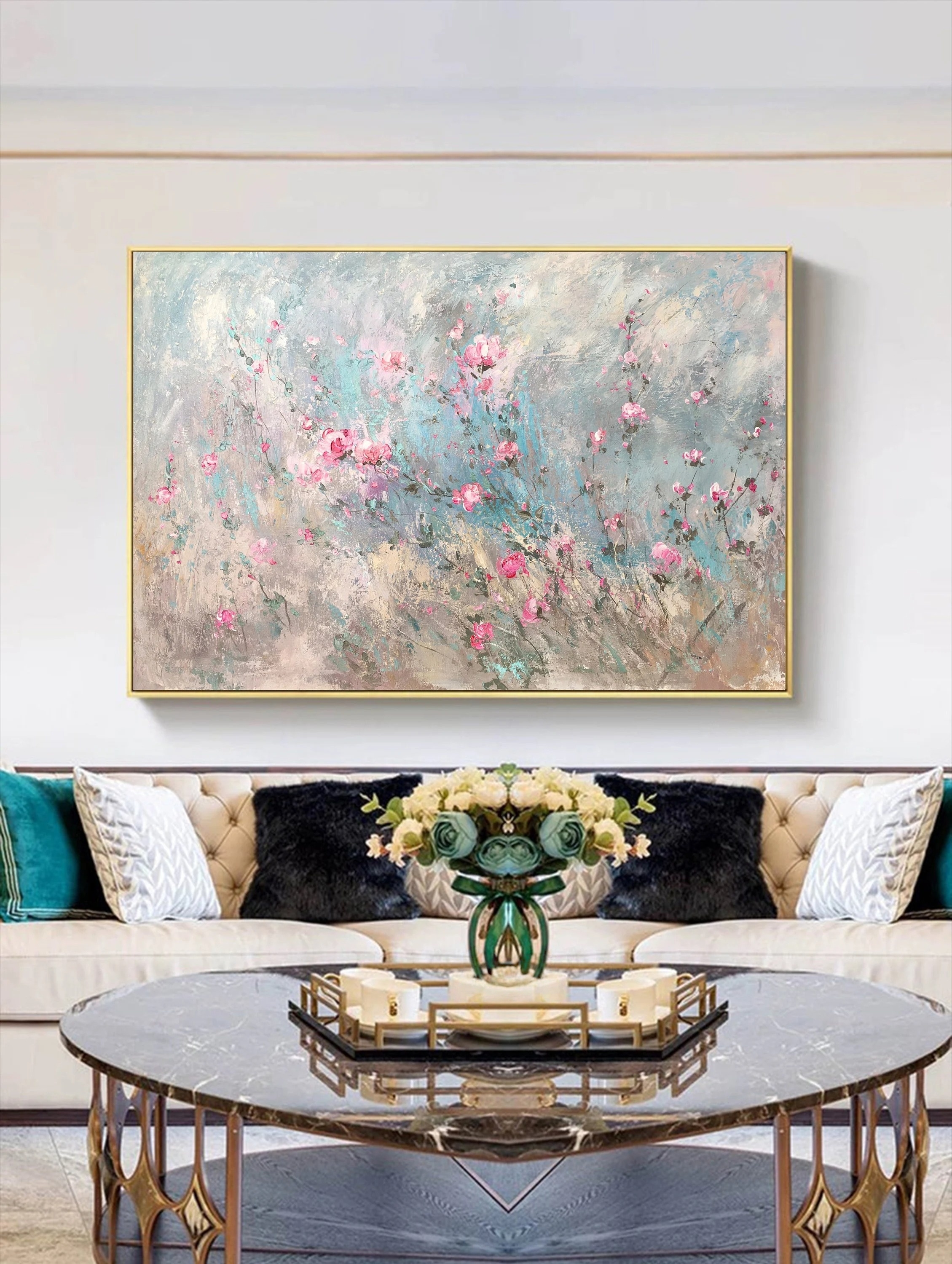 Gentle Floral Whisper Art