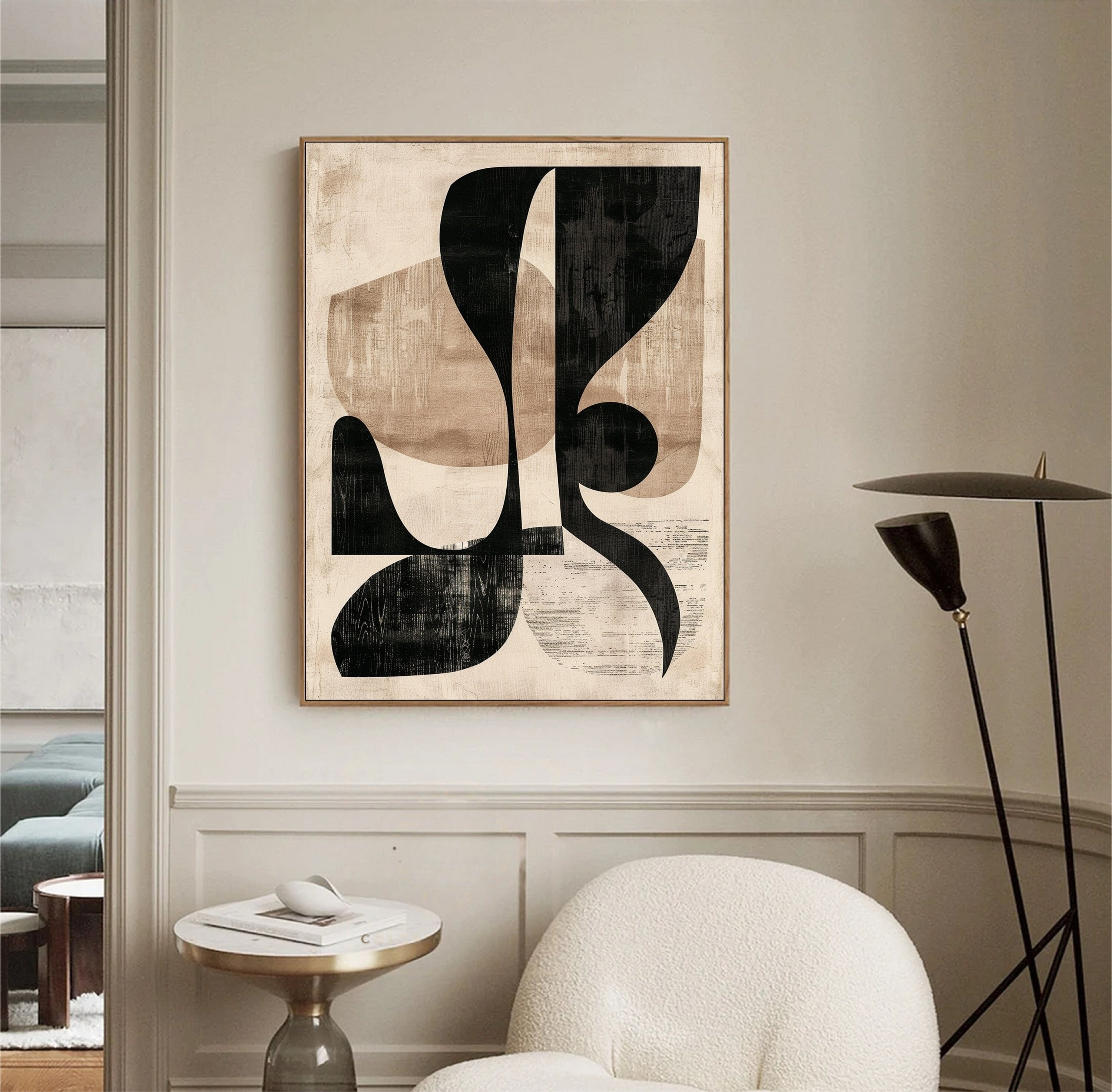 Curved Shadows Art