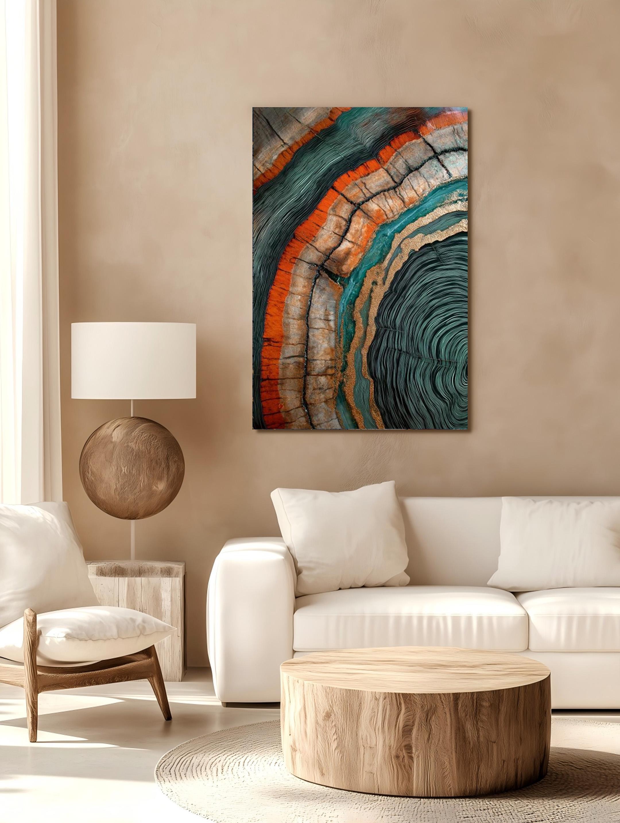 Verdant Flame Concentric Poetry